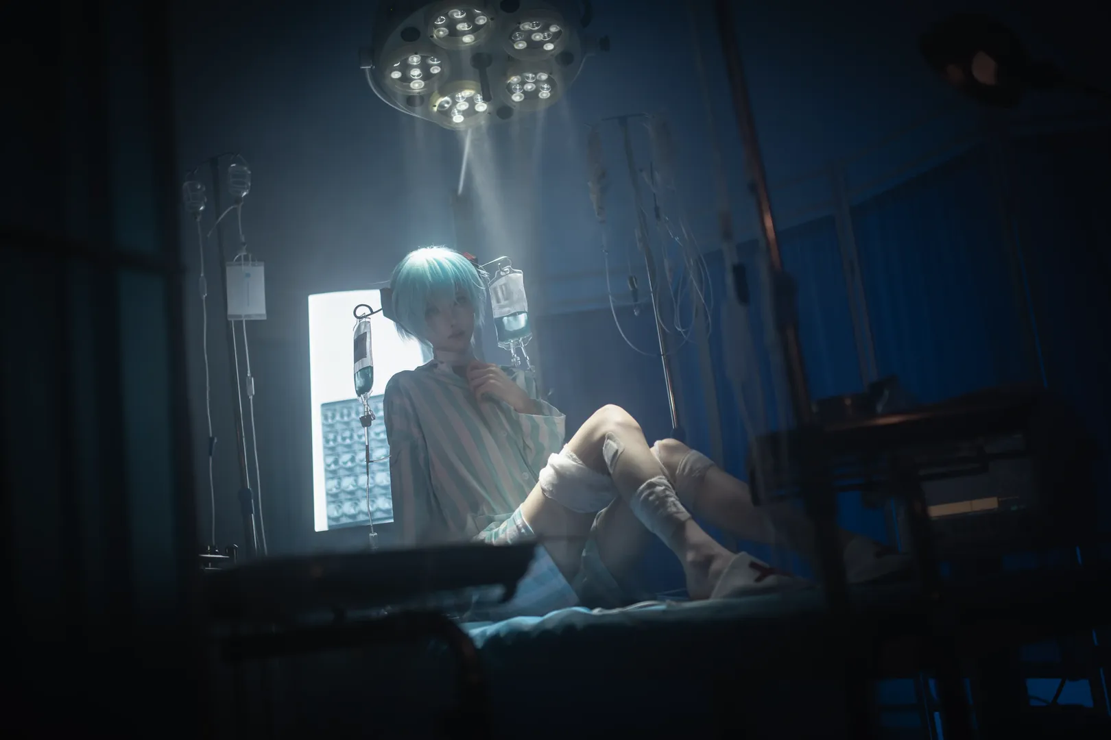 初音ミク コスプレ, ボーカロイド, 重慶コスプレ, 二次元ポートレート撮影, 病院風コスプレ - 5枚目