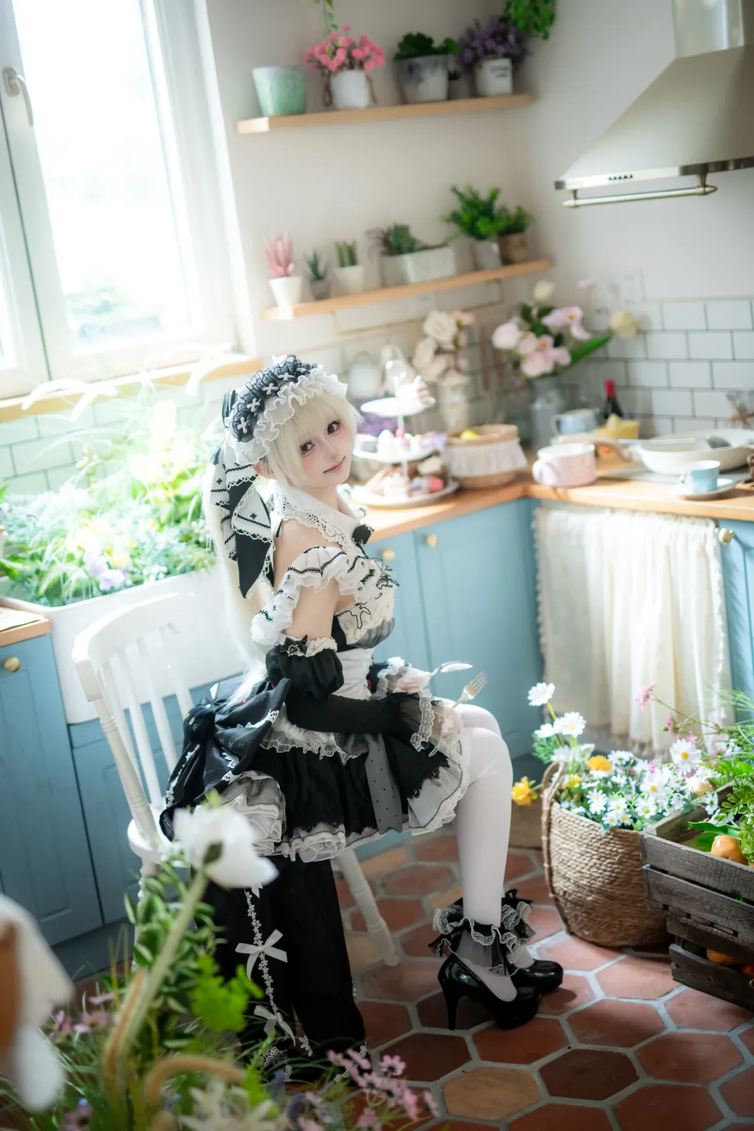 二次元撮影, アズールレーン, フォーミダブル コスプレ, 上海コスプレ, メイド服コスプレ - 1枚目
