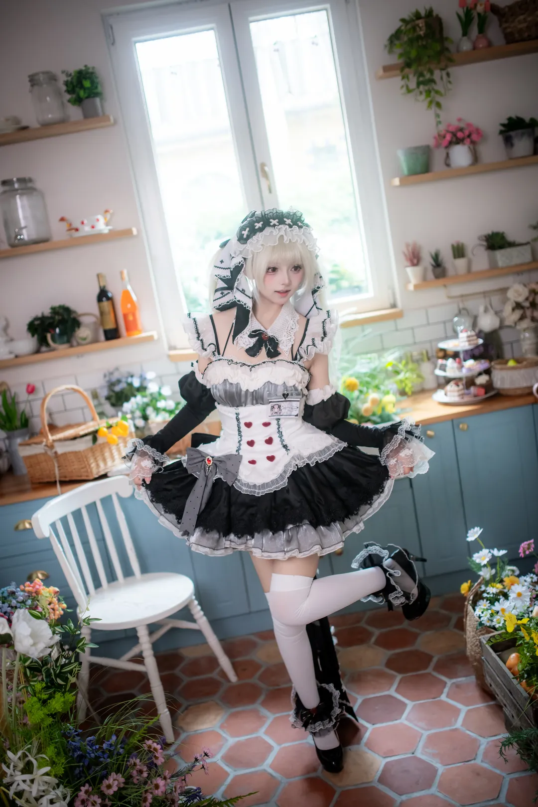 二次元撮影, アズールレーン, フォーミダブル コスプレ, 上海コスプレ, メイド服コスプレ - 4枚目