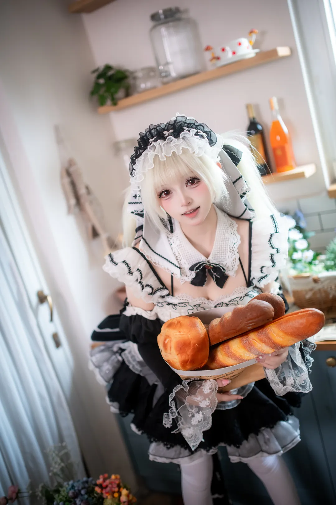 二次元撮影, アズールレーン, フォーミダブル コスプレ, 上海コスプレ, メイド服コスプレ - 5枚目