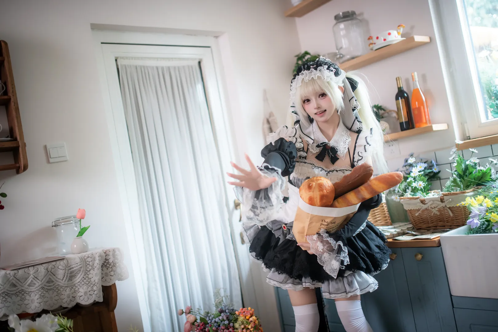 二次元撮影, アズールレーン, フォーミダブル コスプレ, 上海コスプレ, メイド服コスプレ - 6枚目