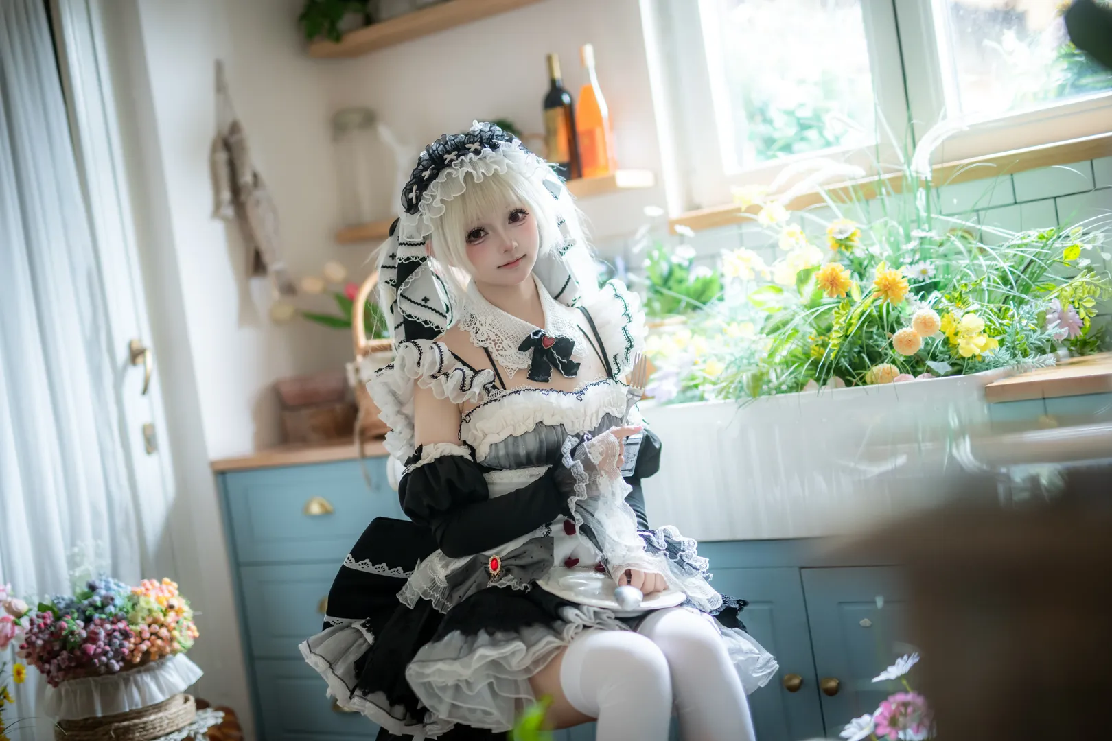 二次元撮影, アズールレーン, フォーミダブル コスプレ, 上海コスプレ, メイド服コスプレ - 8枚目