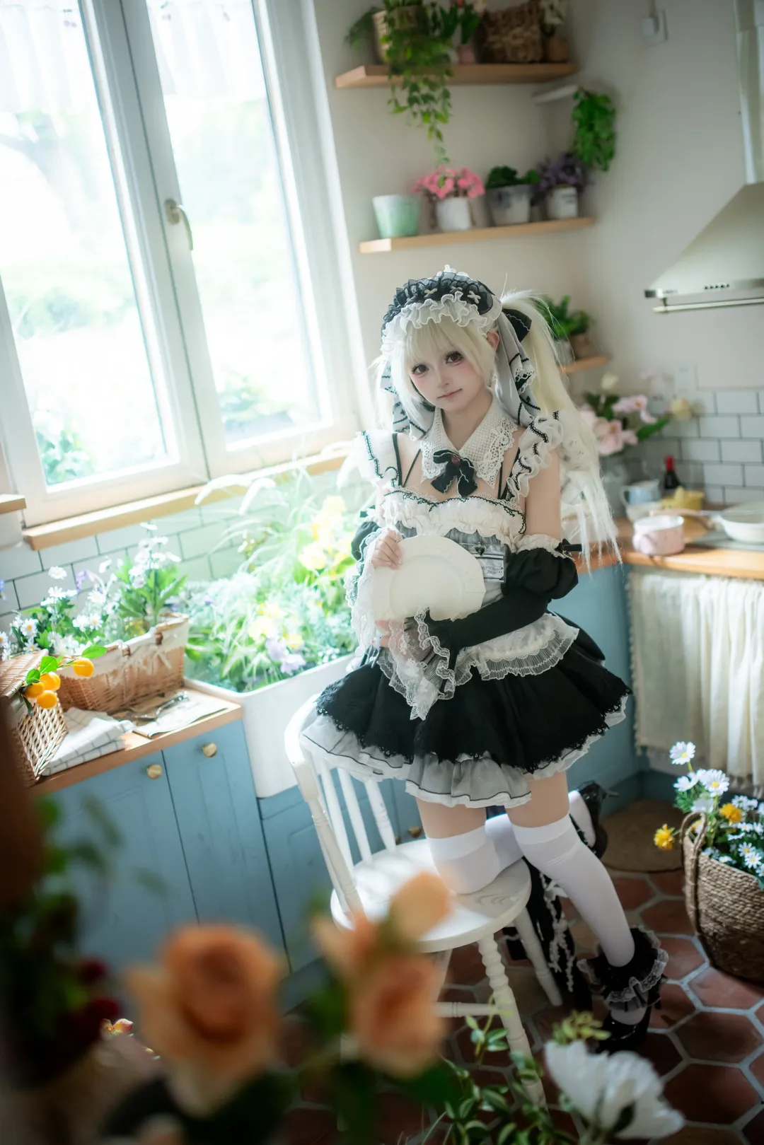 二次元撮影, アズールレーン, フォーミダブル コスプレ, 上海コスプレ, メイド服コスプレ - 9枚目