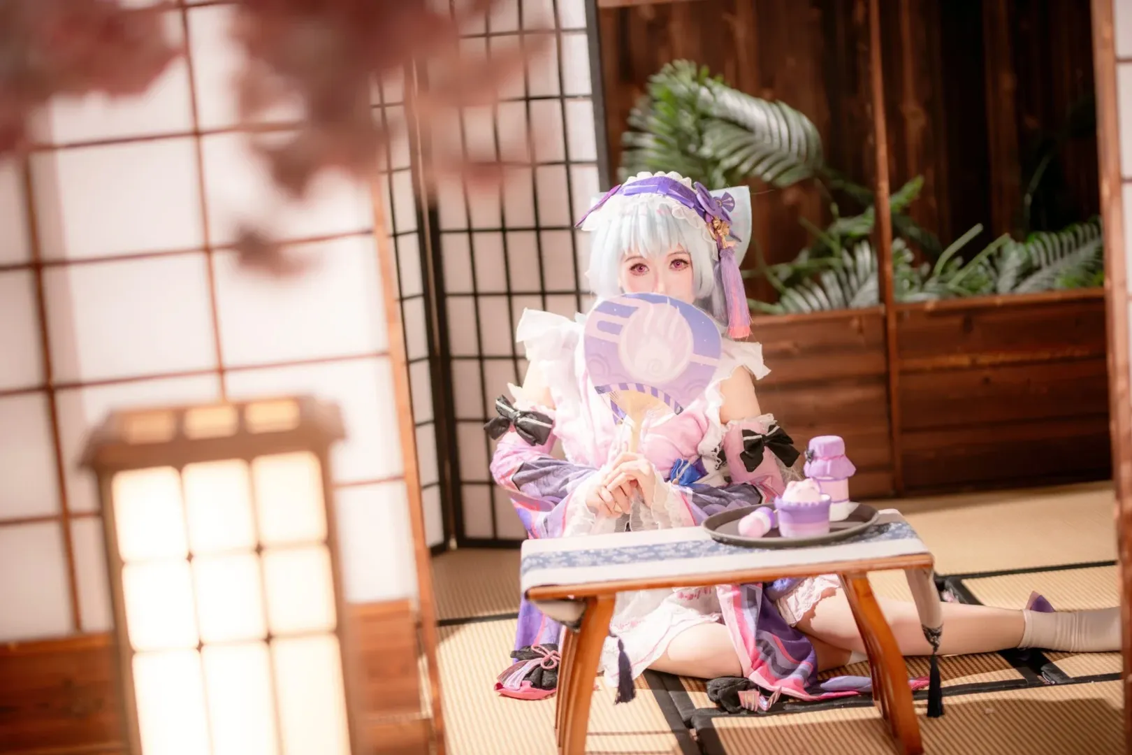 原神, 二次元摄影, 和风写真, 梦见月瑞希cos, 青岛cosplay - 第5张