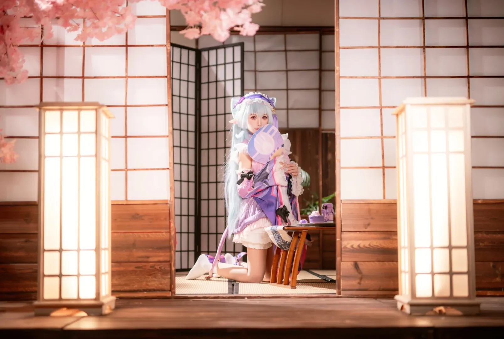 原神, 二次元摄影, 和风写真, 梦见月瑞希cos, 青岛cosplay - 第7张