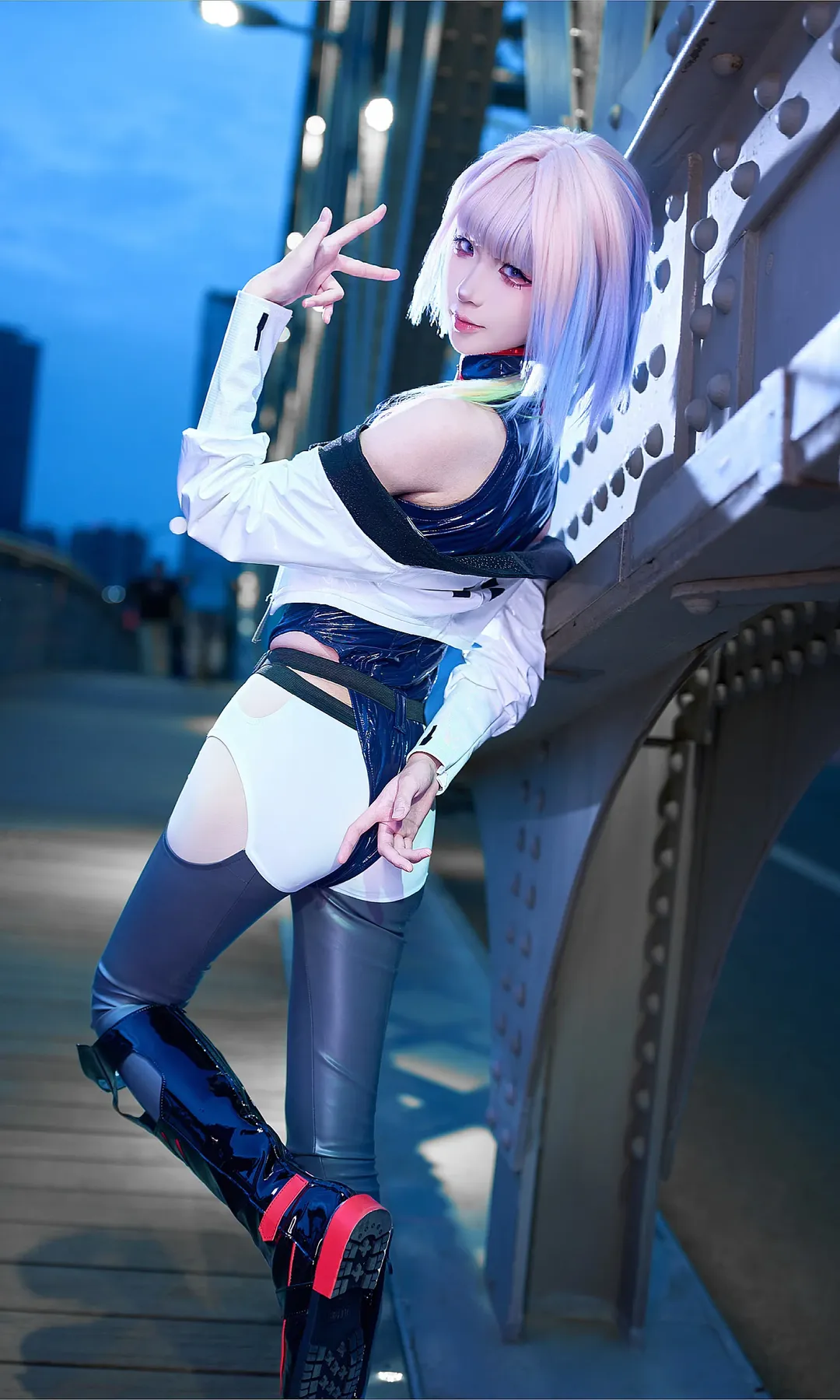 赛博朋克边缘行者, 赛博朋克穿搭, Lucycos, 赛博朋克Cosplay, 夜之城 - 第2张