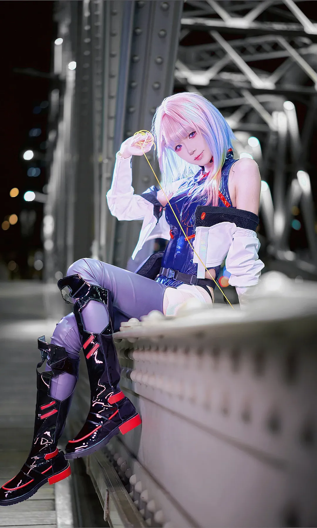 赛博朋克边缘行者, 赛博朋克穿搭, Lucycos, 赛博朋克Cosplay, 夜之城 - 第4张
