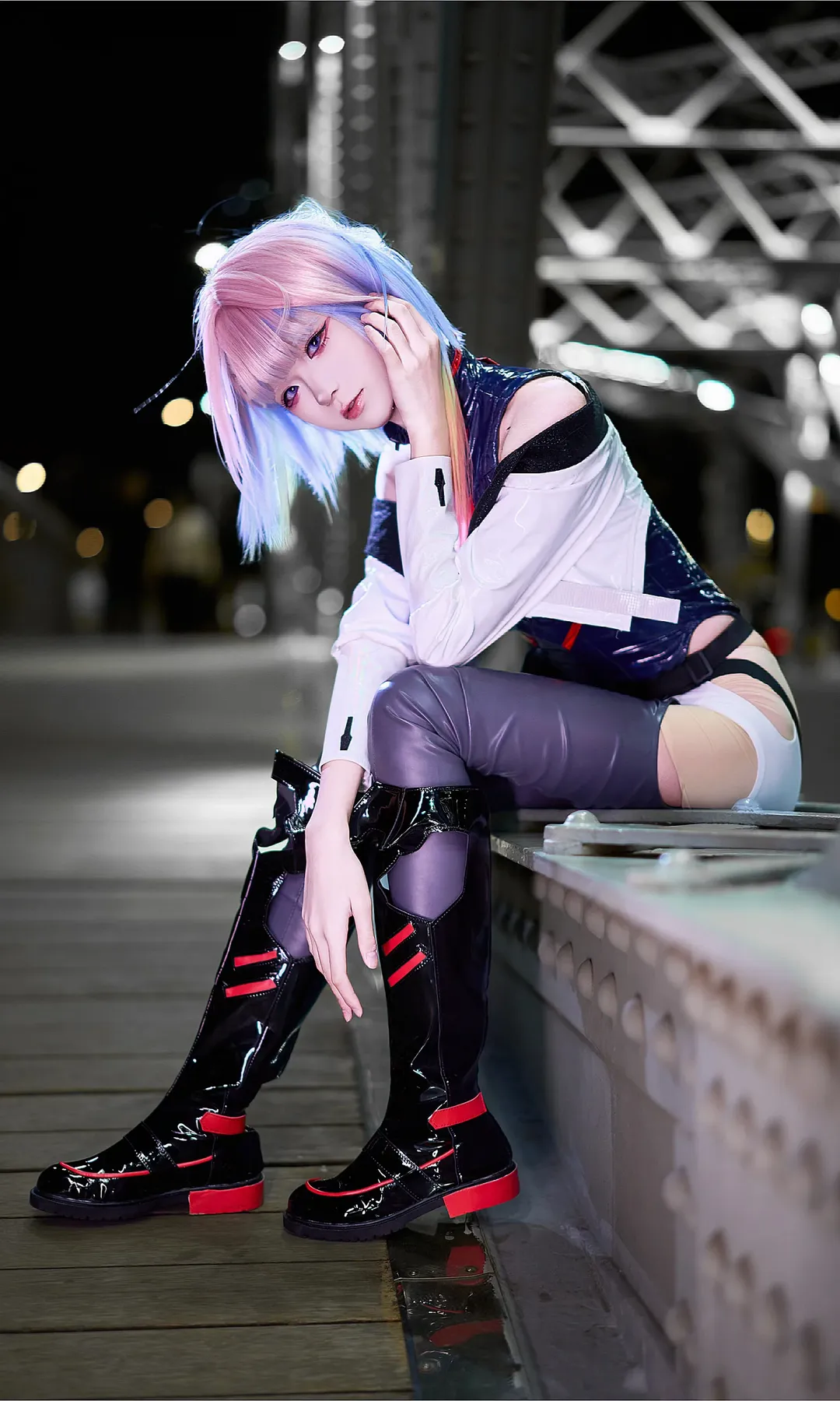 赛博朋克边缘行者, 赛博朋克穿搭, Lucycos, 赛博朋克Cosplay, 夜之城 - 第6张