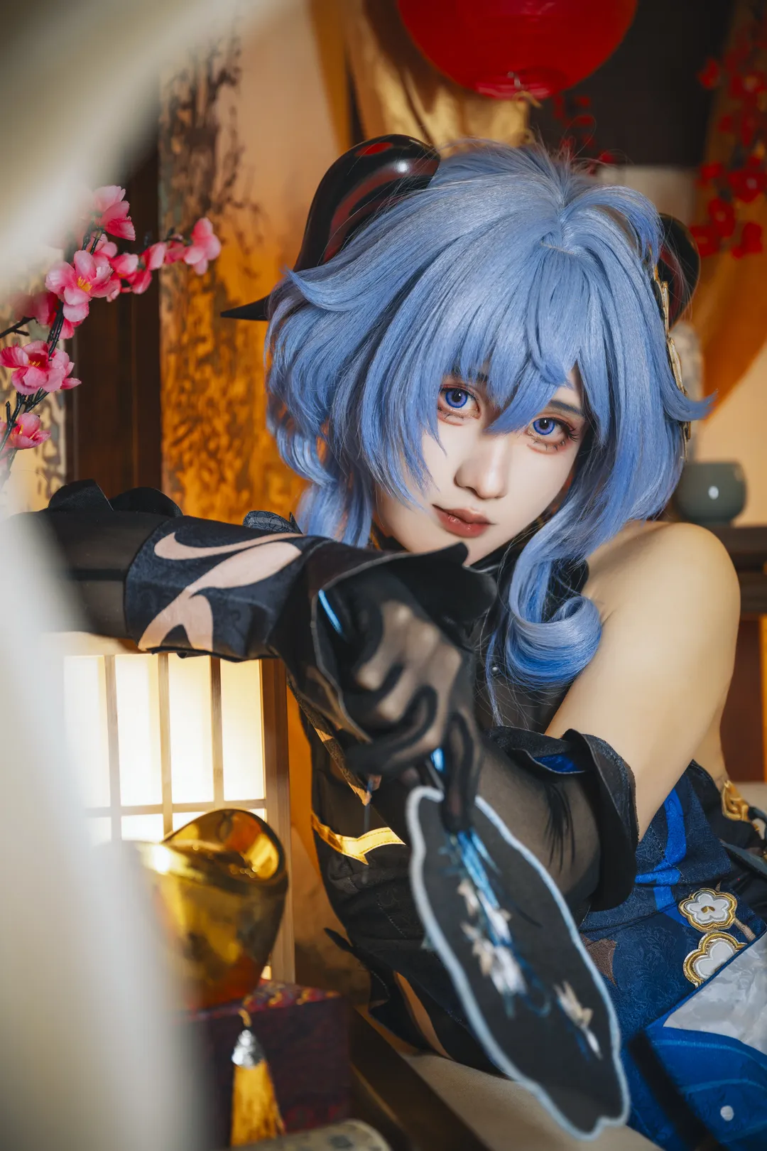 原神, 甘雨 コスプレ, 二次元コスプレ, 中国風写真, 新年ムード - 2枚目
