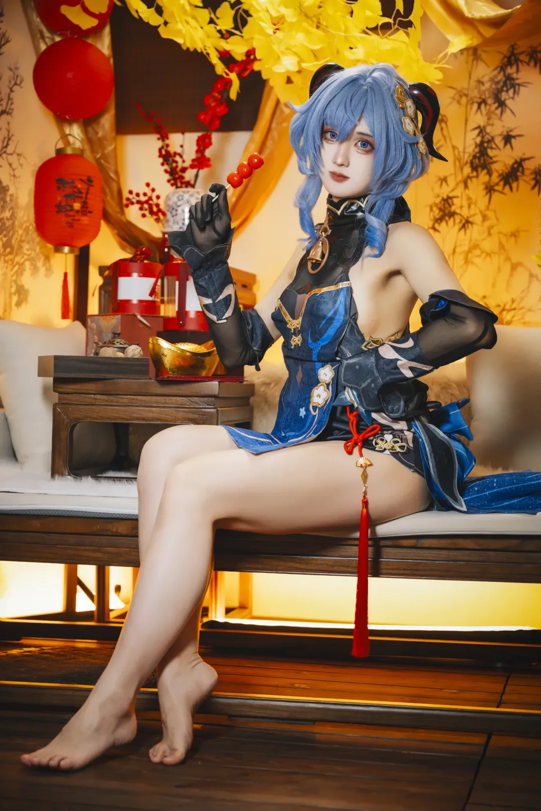 原神, 甘雨cos, cosplay, 海灯节, 新春cos - 第8张