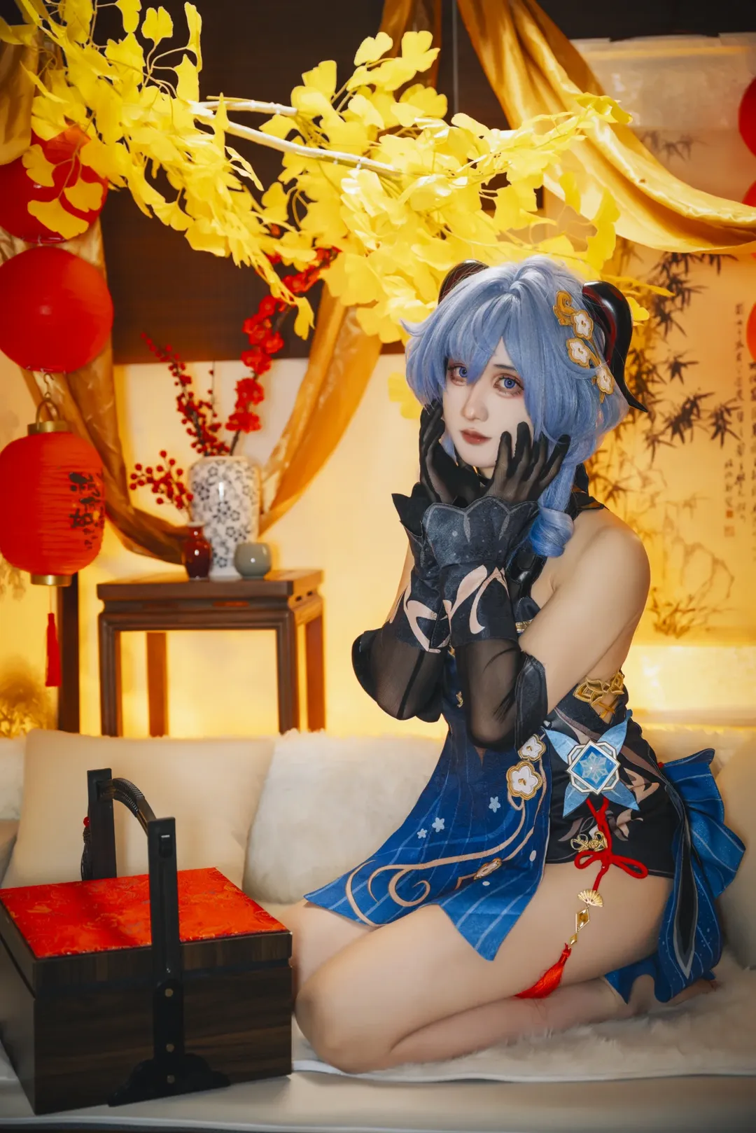 原神, 甘雨cos, cosplay, 海灯节, 新春cos - 第9张