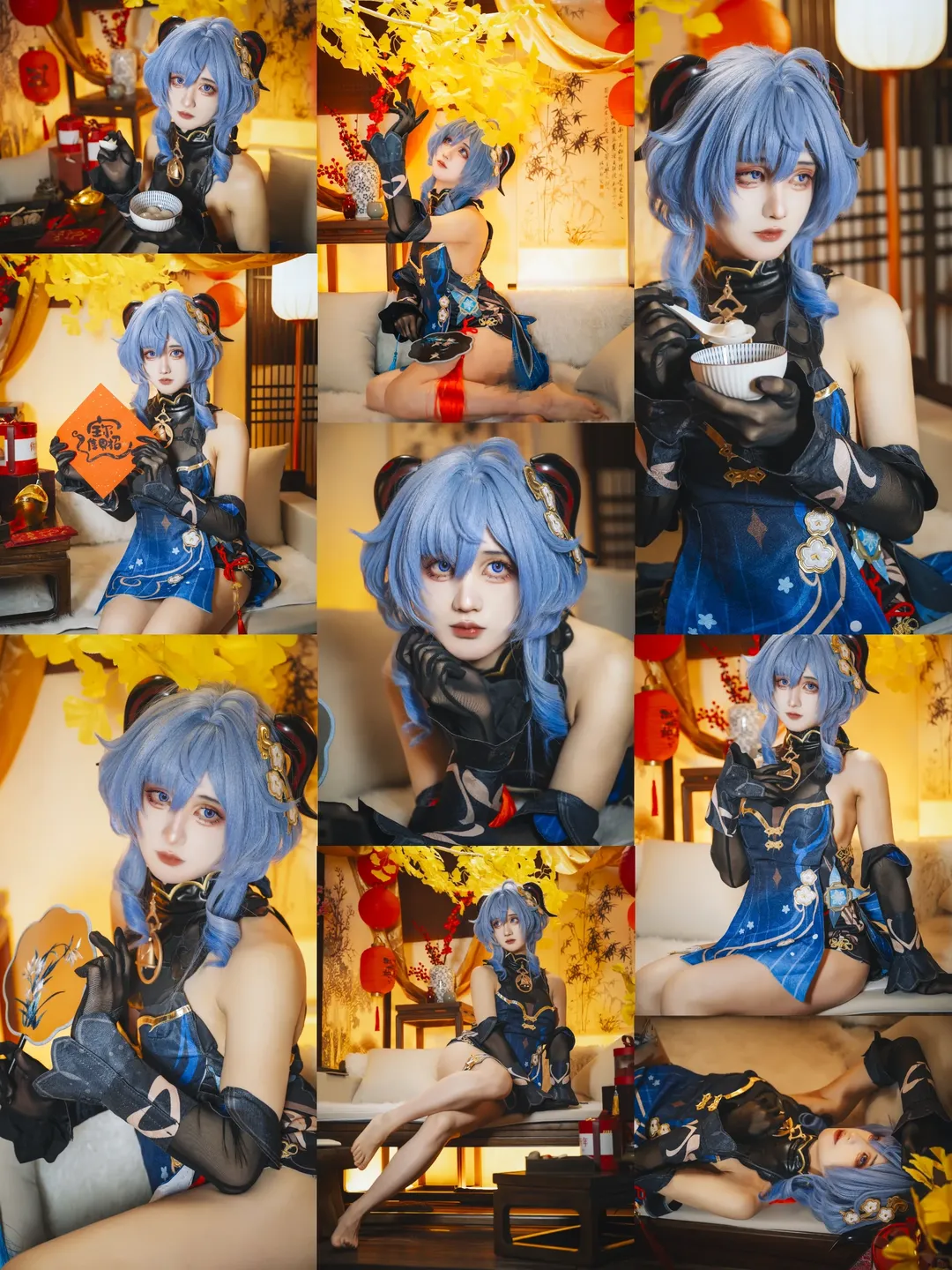 原神, 甘雨cos, 角色扮演摄影, 国风二次元, 元宵节cosplay - 第1张
