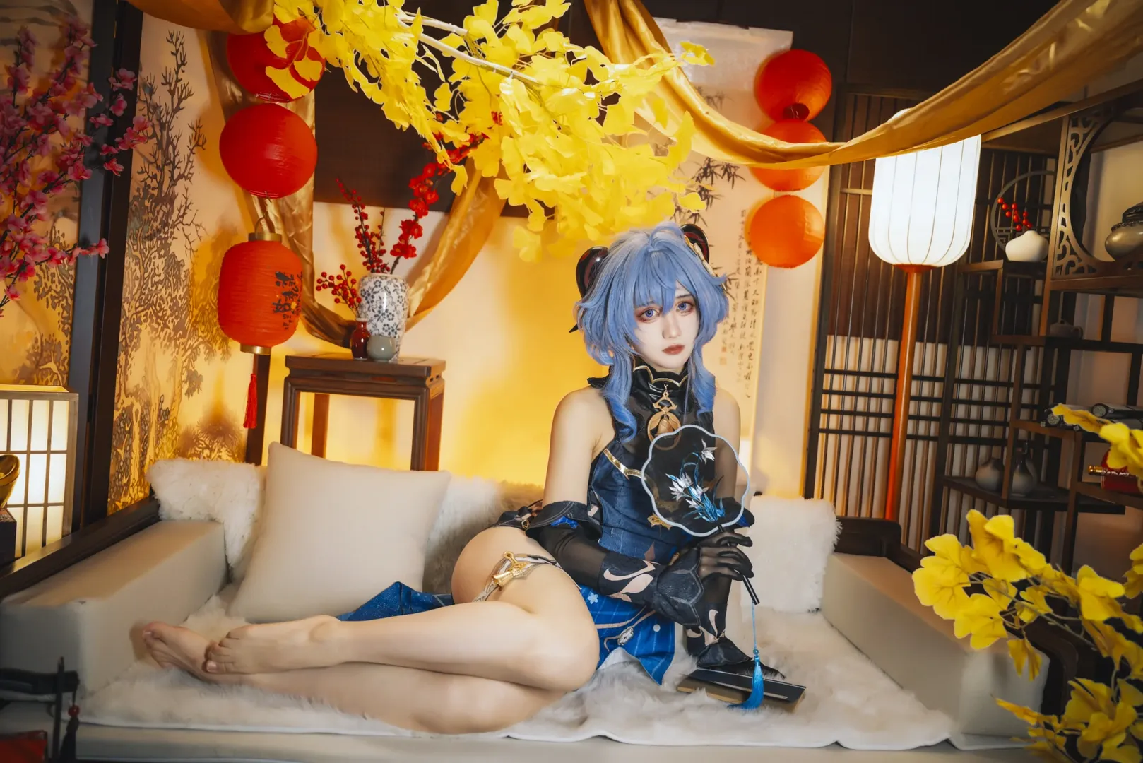 原神, 甘雨cos, 角色扮演摄影, 国风二次元, 元宵节cosplay - 第12张