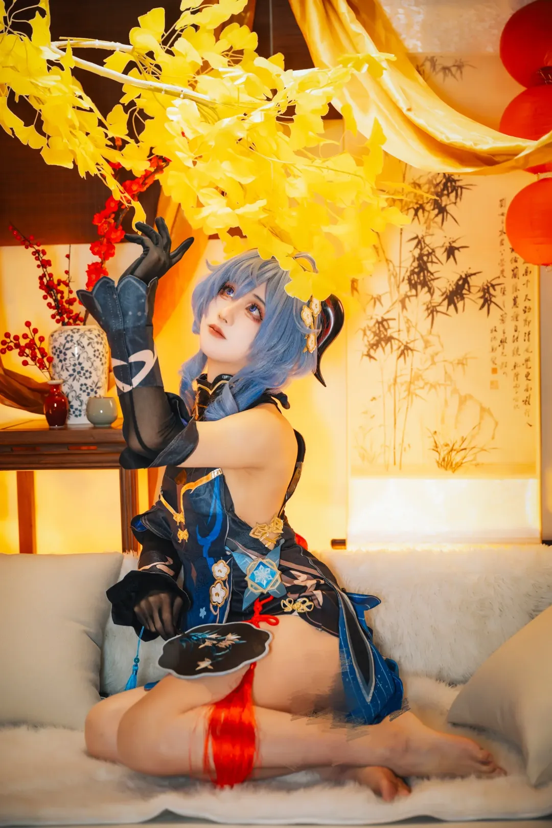 原神, 甘雨cos, 角色扮演摄影, 国风二次元, 元宵节cosplay - 第3张