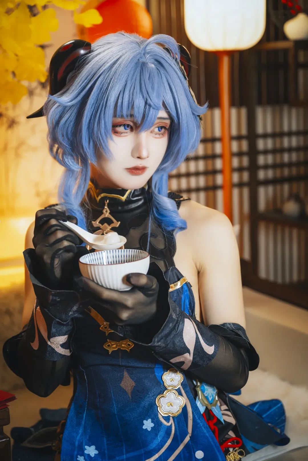 原神, 甘雨cos, 角色扮演摄影, 国风二次元, 元宵节cosplay - 第4张