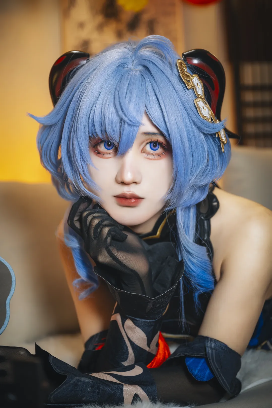 原神, 甘雨cos, 角色扮演摄影, 国风二次元, 元宵节cosplay - 第6张
