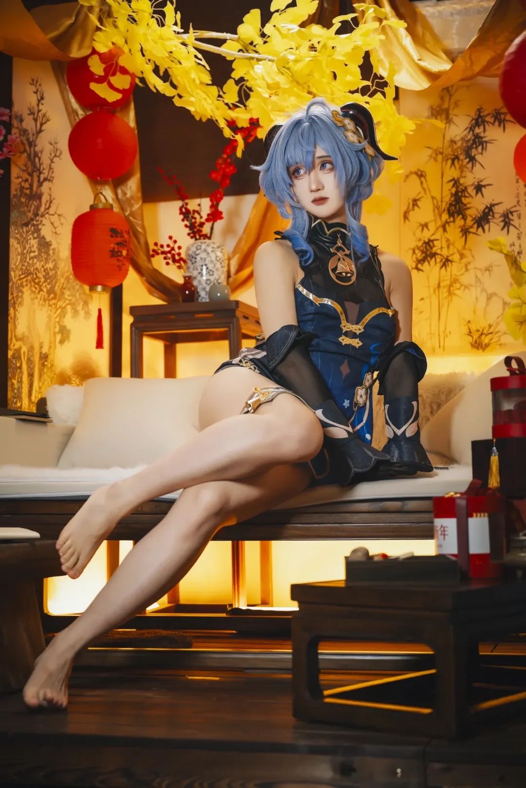原神, 甘雨cos, 角色扮演摄影, 国风二次元, 元宵节cosplay - 第9张