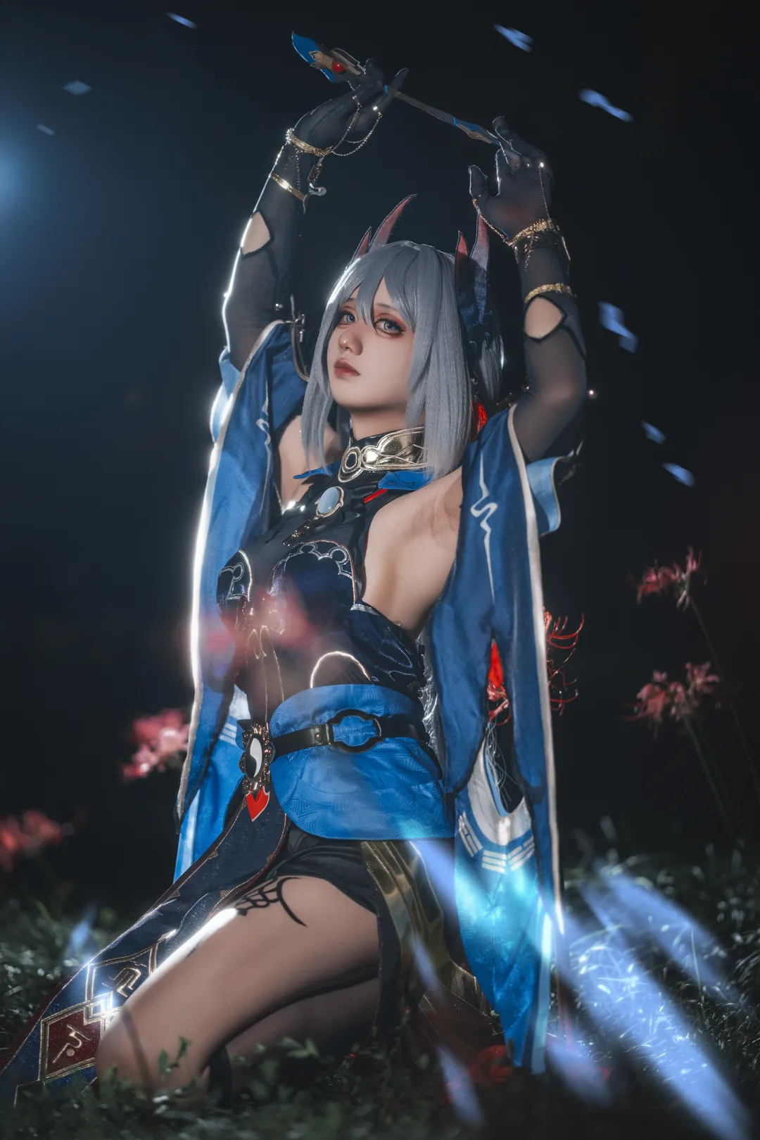 崩壞星穹鐵道, Cosplay分享, 夜景攝影, 遊戲角色扮演, 寒鴉cos