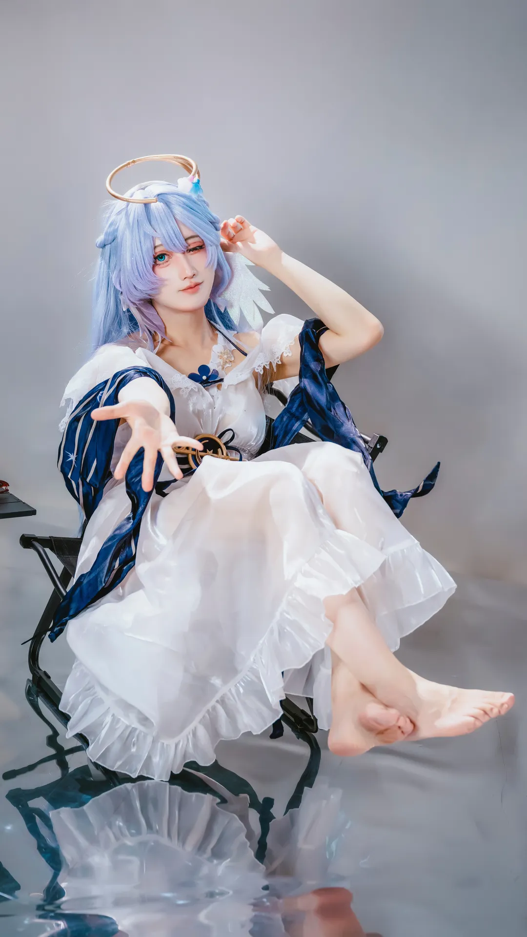 崩壞星穹鐵道, 知更鳥cos, 私設cos, cosplay攝影, 光腳cos - 第1張