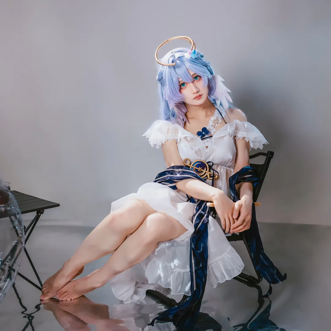崩壞星穹鐵道, 知更鳥cos, 私設cos, cosplay攝影, 光腳cos - 第4張