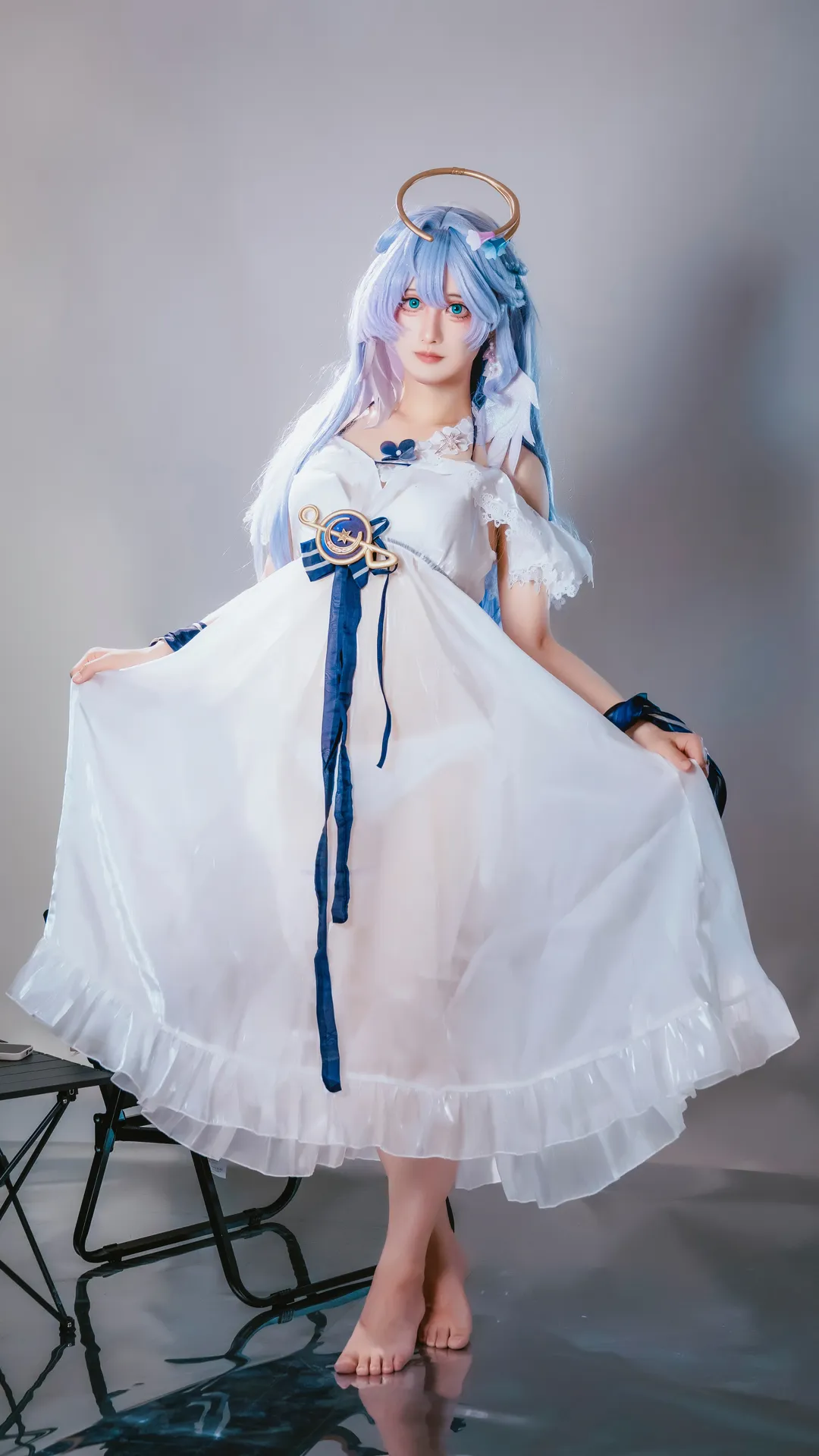 崩壞星穹鐵道, 知更鳥cos, 私設cos, cosplay攝影, 光腳cos - 第5張