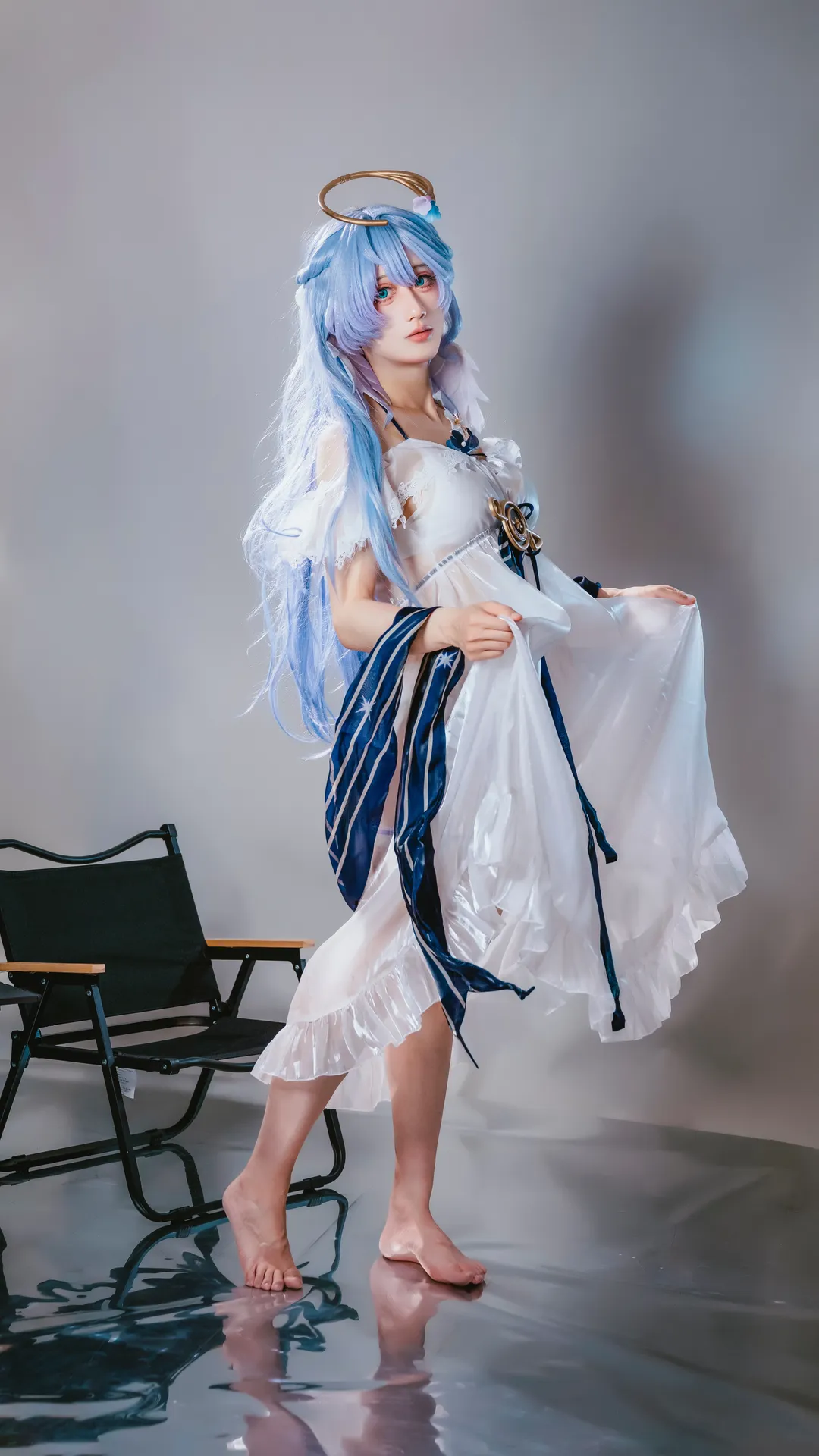 崩壞星穹鐵道, 知更鳥cos, 私設cos, cosplay攝影, 光腳cos - 第6張