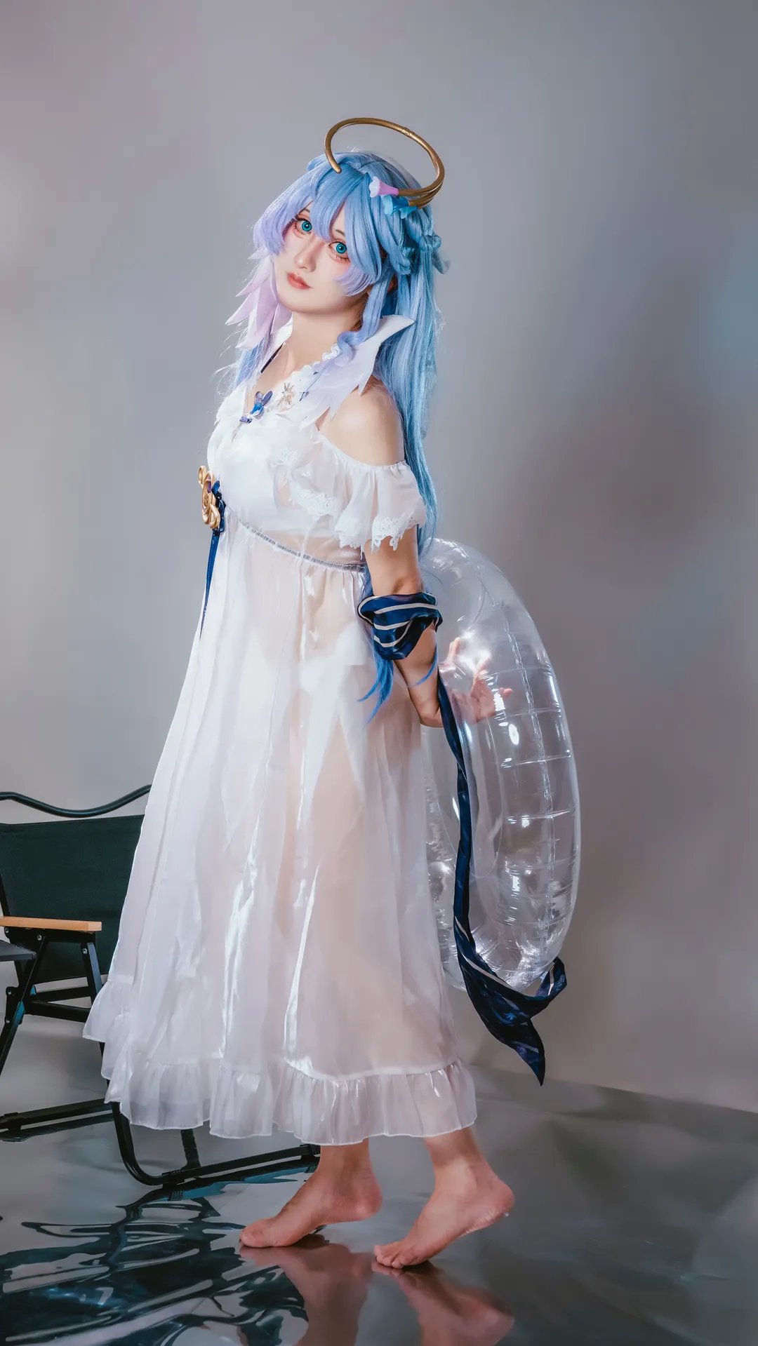 崩壞星穹鐵道, 知更鳥cos, 私設cos, cosplay攝影, 光腳cos - 第7張