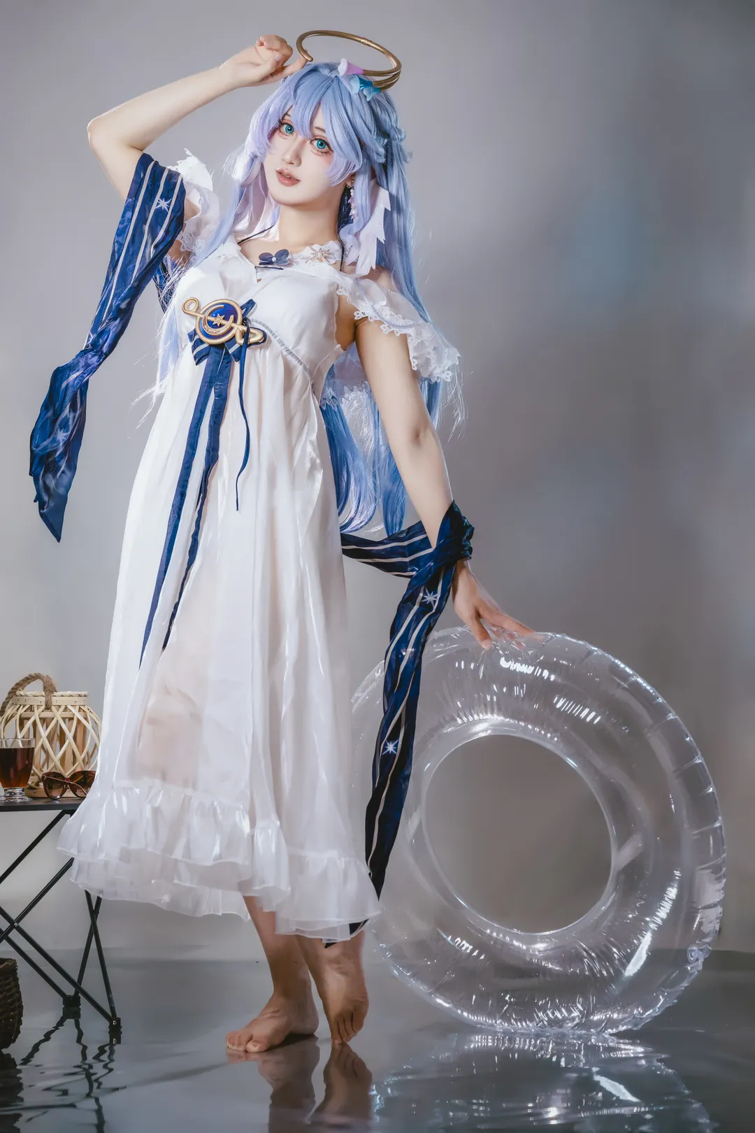 崩壞星穹鐵道, 知更鳥cos, 私設cos, cosplay攝影, 光腳cos - 第8張