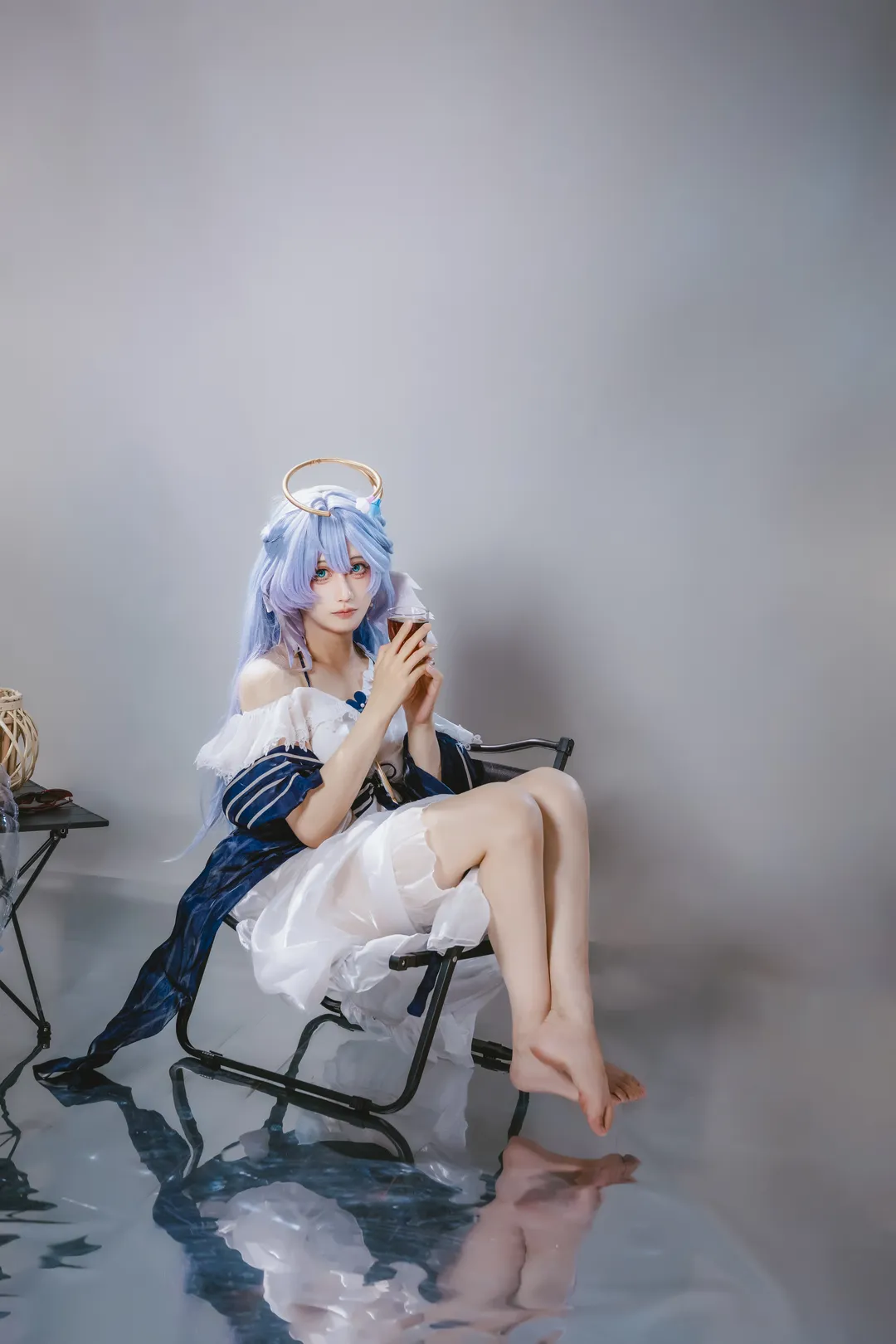 崩壞星穹鐵道, 知更鳥cos, 私設cos, cosplay攝影, 光腳cos - 第9張