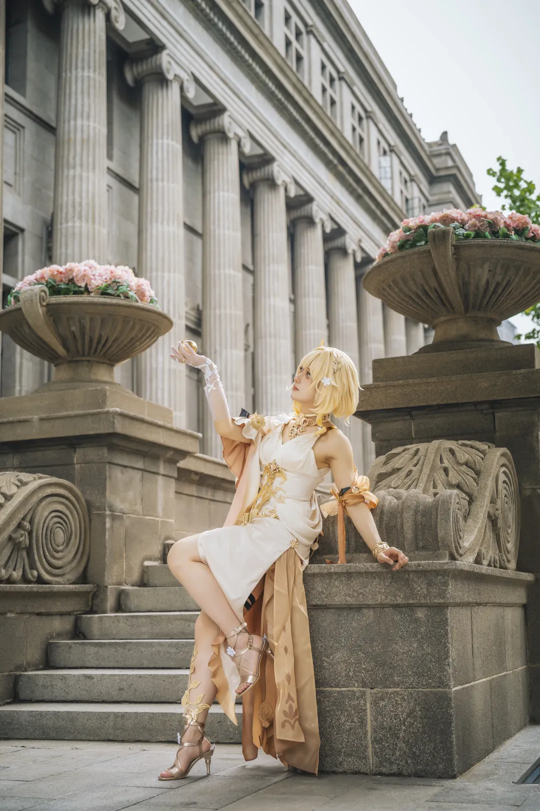 阿格莱雅cos, 崩坏星穹铁道, cosplay摄影, 古典风cos, 阿格莱雅服装 - 第2张