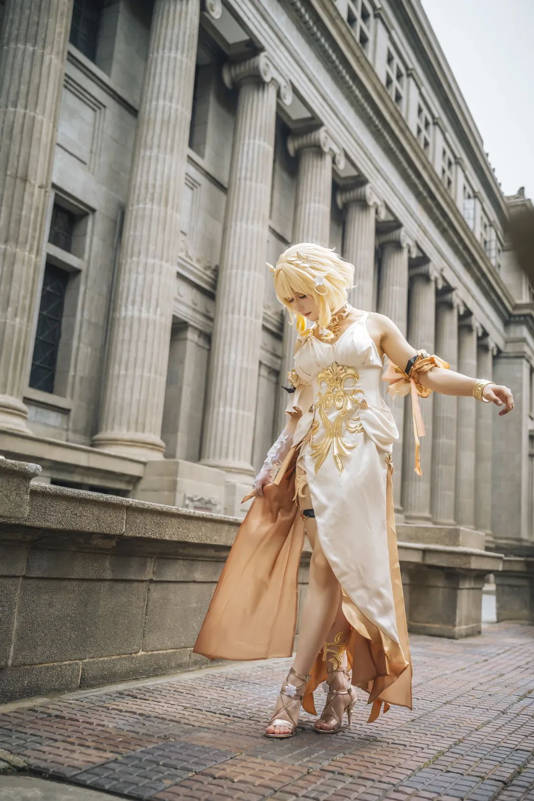 阿格莱雅cos, 崩坏星穹铁道, cosplay摄影, 古典风cos, 阿格莱雅服装 - 第3张