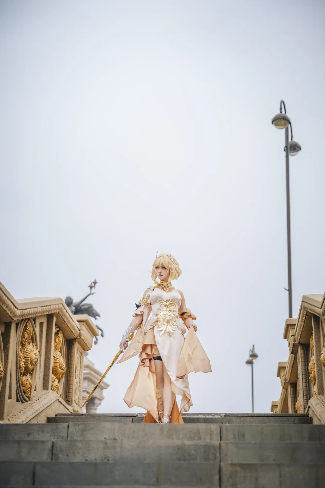 阿格莱雅cos, 崩坏星穹铁道, cosplay摄影, 古典风cos, 阿格莱雅服装 - 第5张