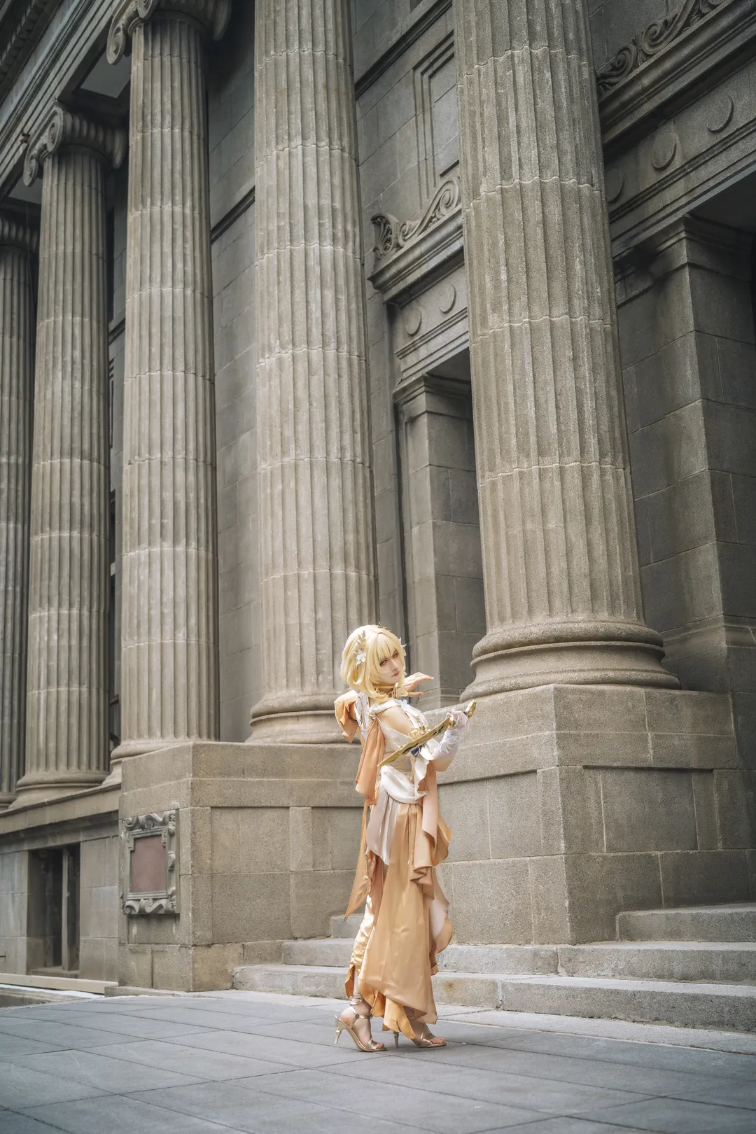 阿格莱雅cos, 崩坏星穹铁道, cosplay摄影, 古典风cos, 阿格莱雅服装 - 第6张