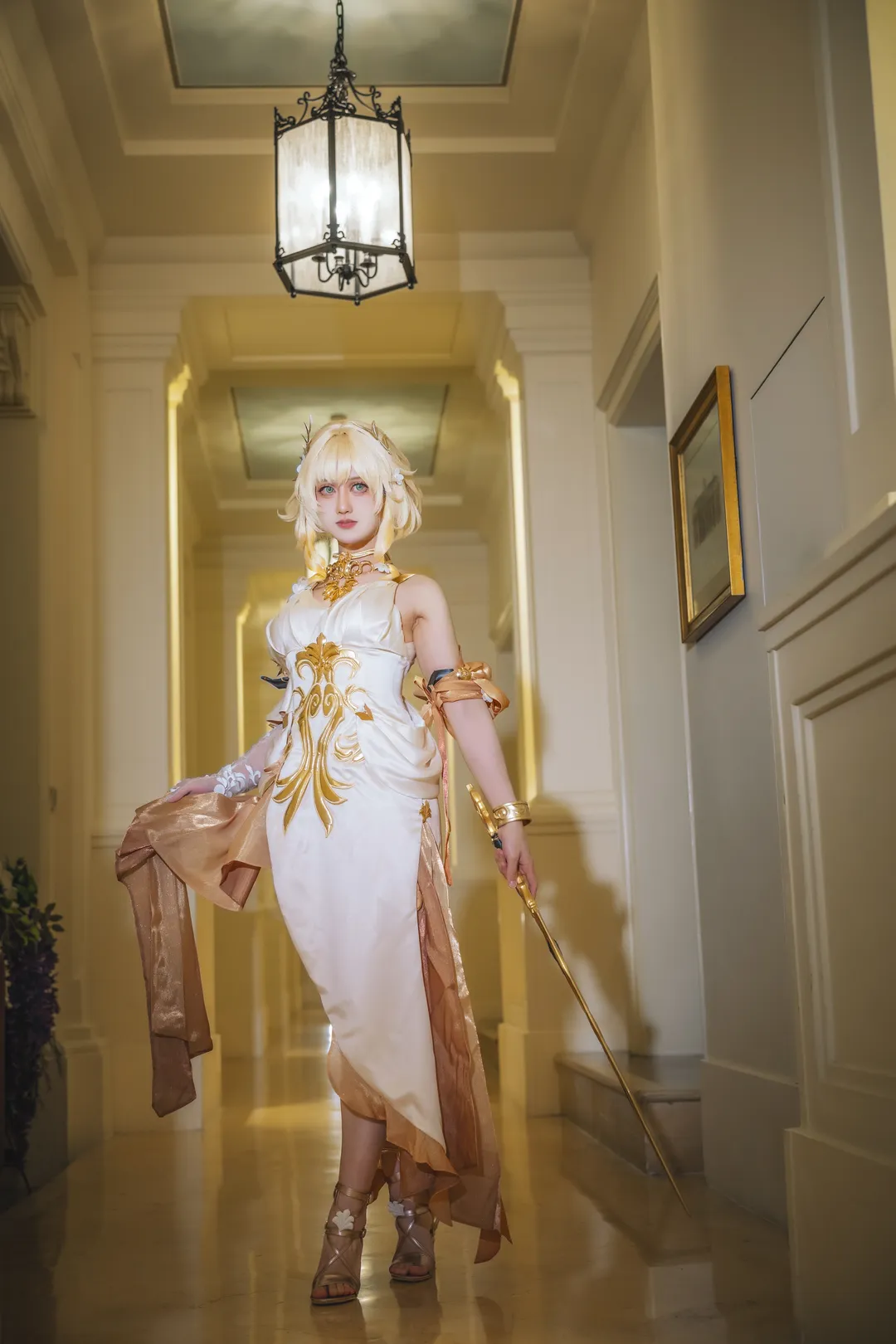 阿格莱雅cos, 崩坏星穹铁道, cosplay摄影, 古典风cos, 阿格莱雅服装 - 第8张
