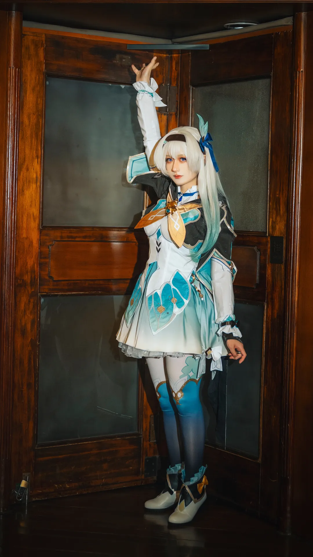 崩坏星穹铁道, 流萤cos, 二次元cos, cosplay摄影, 星穹铁道流萤 - 第1张