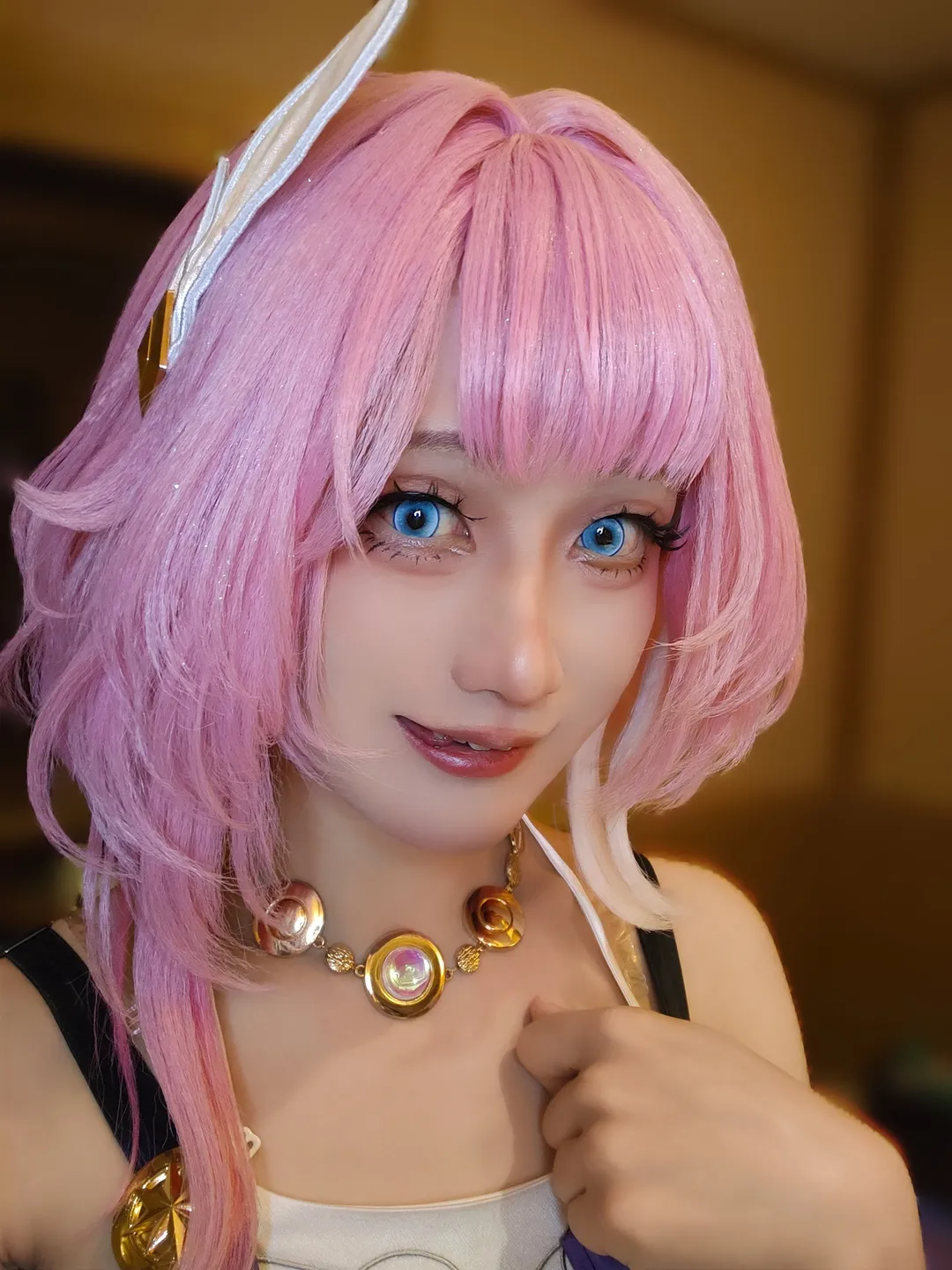 キュレネ コスプレ, 崩壊：スターレイル, イベント写真, 二次元日常, ピンク髪コスプレ - 2枚目