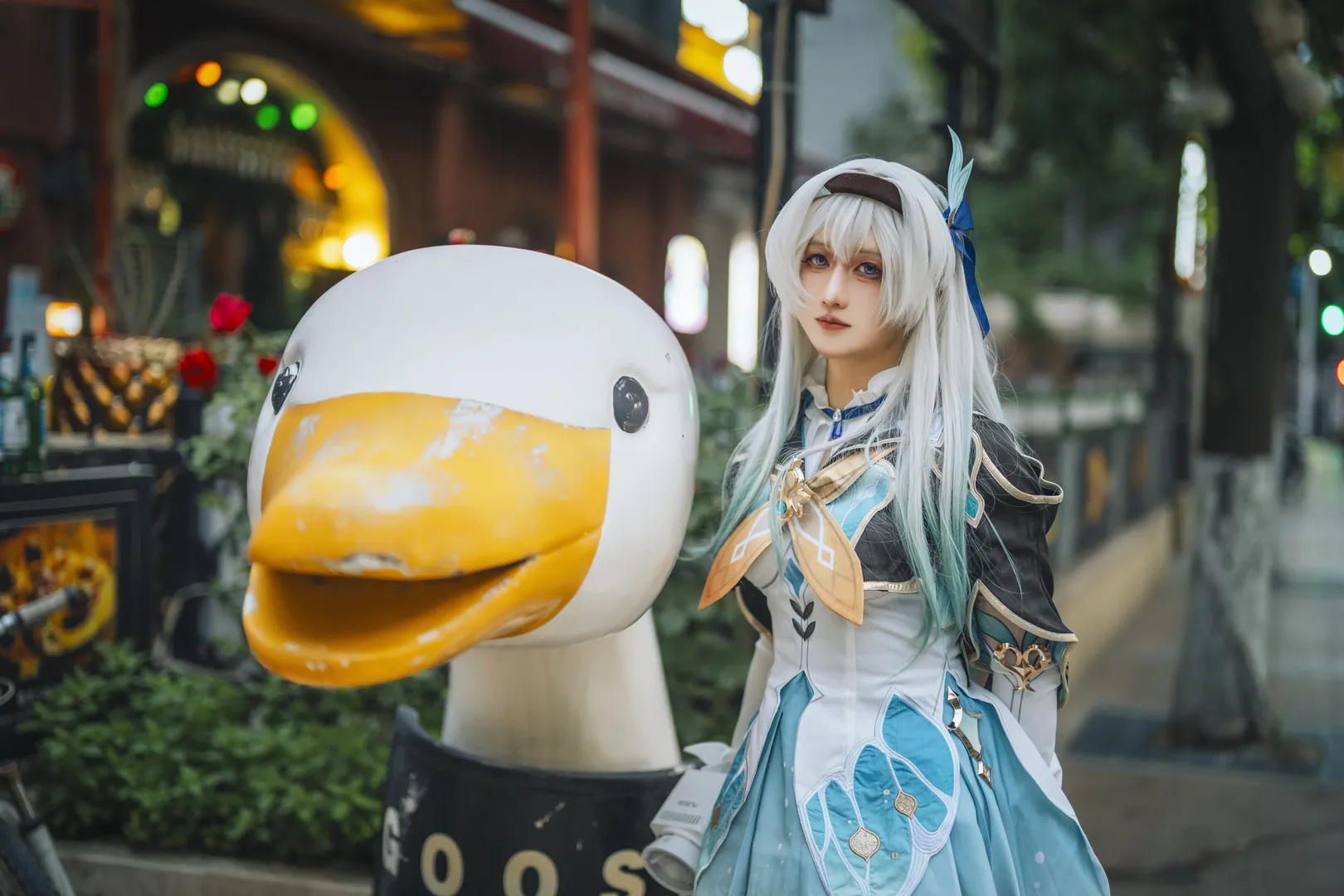 崩坏星穹铁道, 流萤cos, 服装还原, cosplay摄影, 二次元角色扮演 - 第10张