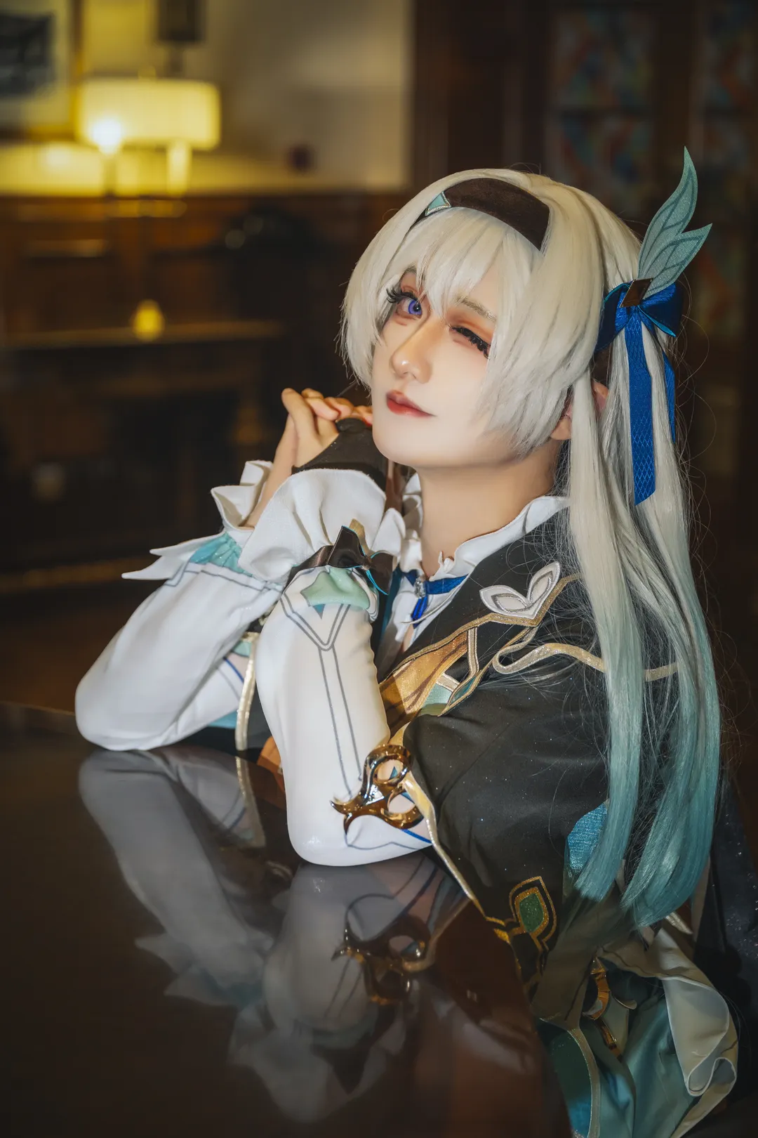 崩坏星穹铁道, 流萤cos, 服装还原, cosplay摄影, 二次元角色扮演 - 第2张
