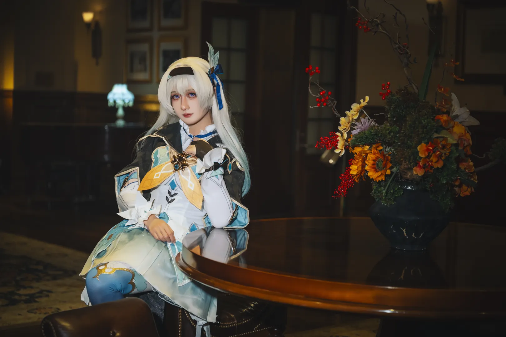 崩坏星穹铁道, 流萤cos, 服装还原, cosplay摄影, 二次元角色扮演 - 第3张
