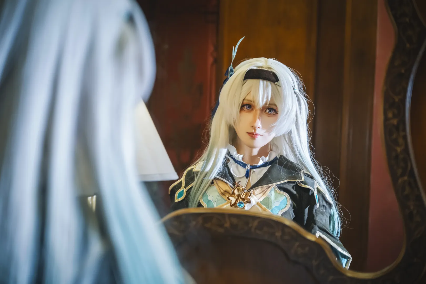 崩坏星穹铁道, 流萤cos, 服装还原, cosplay摄影, 二次元角色扮演 - 第5张