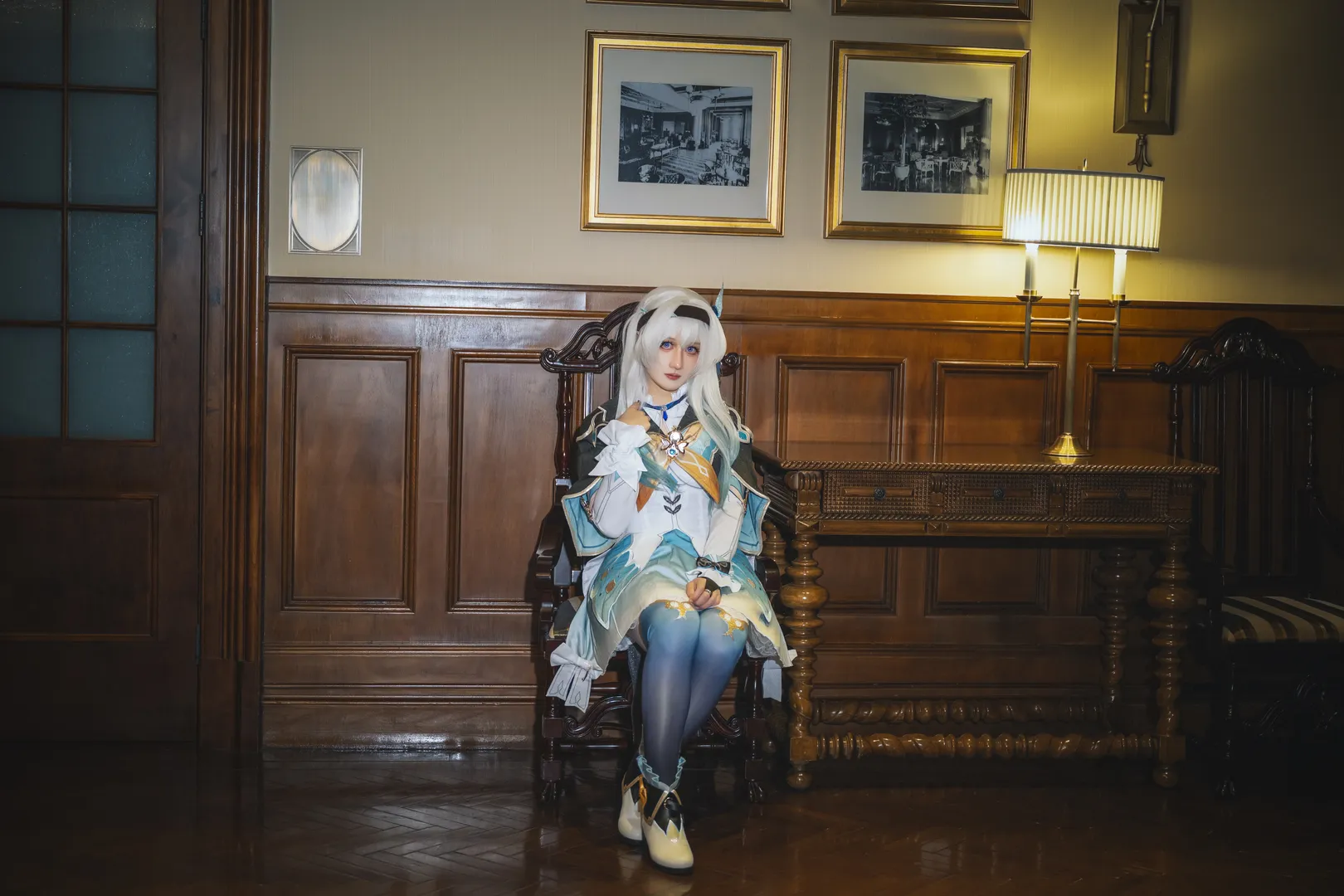崩坏星穹铁道, 流萤cos, 服装还原, cosplay摄影, 二次元角色扮演 - 第9张