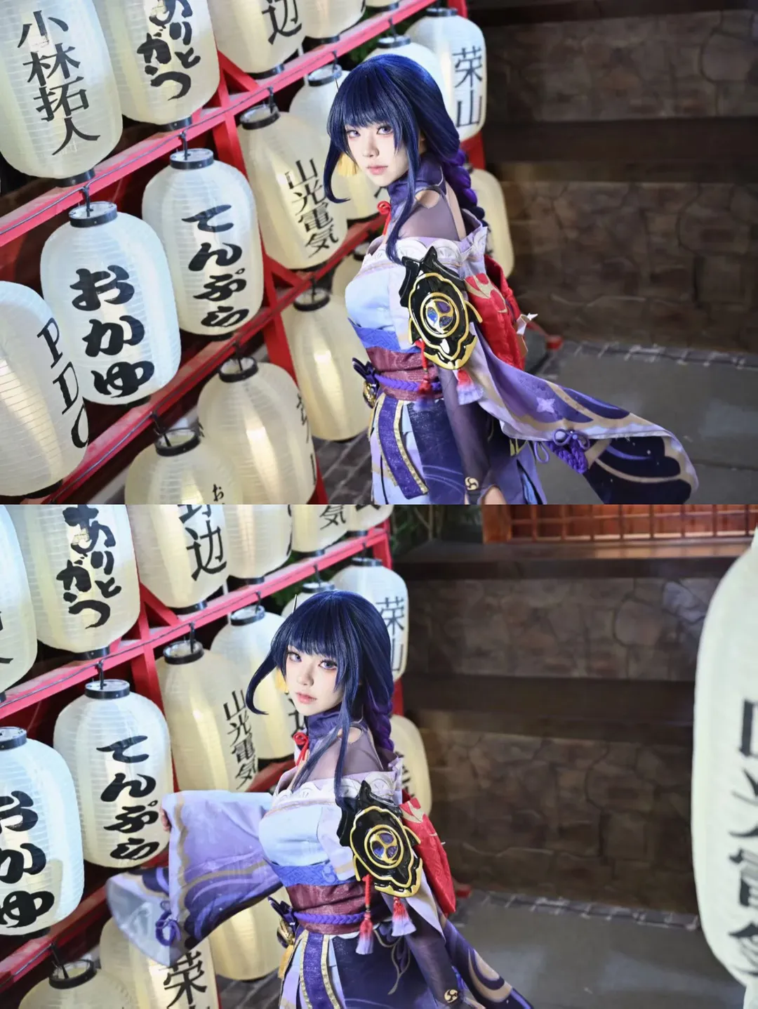 原神, 八重神子 コスプレ, 鳴神組, コスプレ撮影, 雷電将軍コスプレ - 3枚目