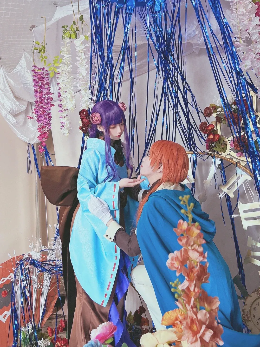 和风摄影, 双人cosplay, 苍井茜cos, 地缚少年花子君, 赤根葵cos - 第3张