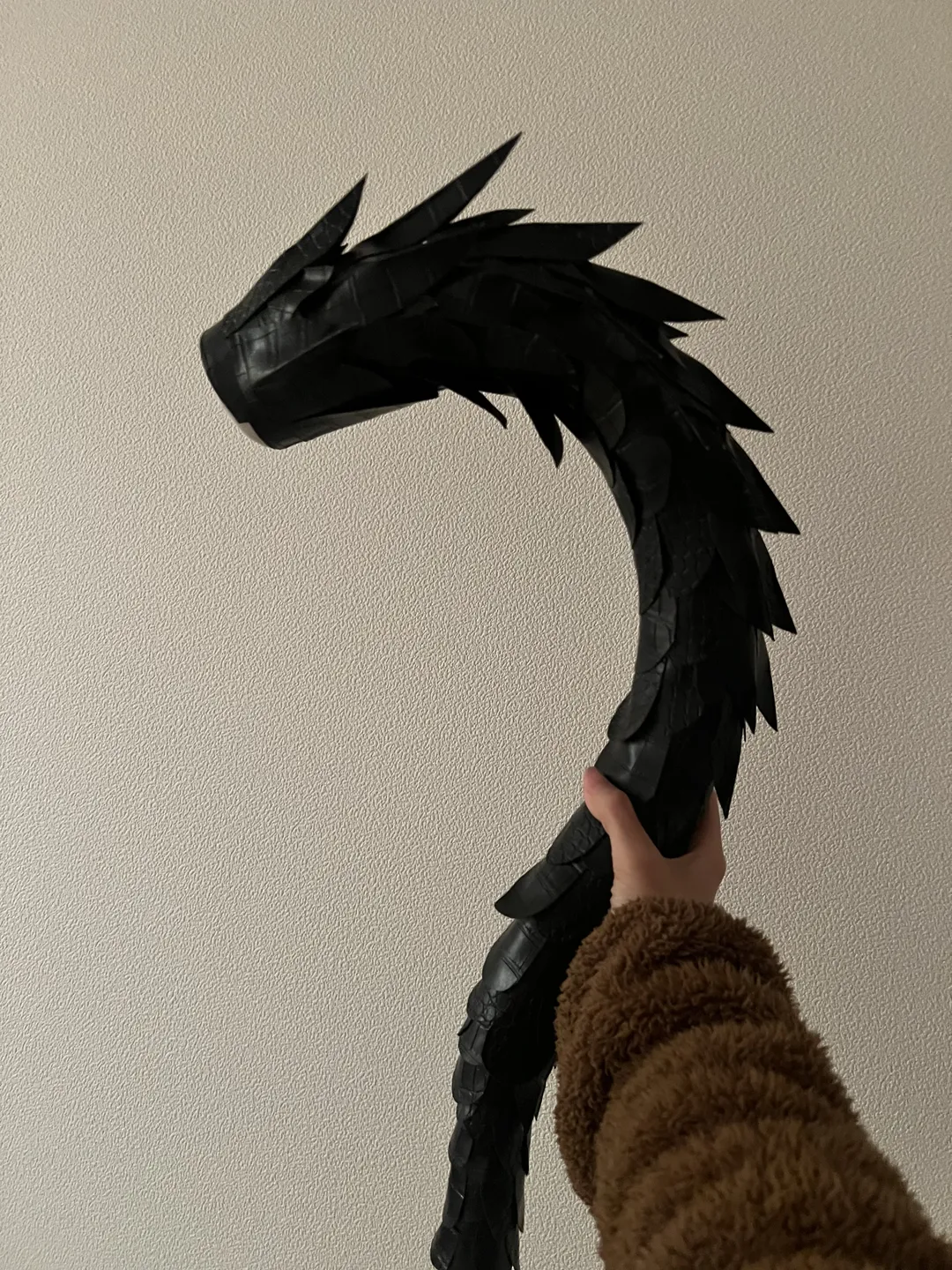 ゴシック・ロリータ, 竜娘コスプレ, ファイナルファンタジーXIV, 自作小道具, アウラ族魔女コスプレ - 6枚目