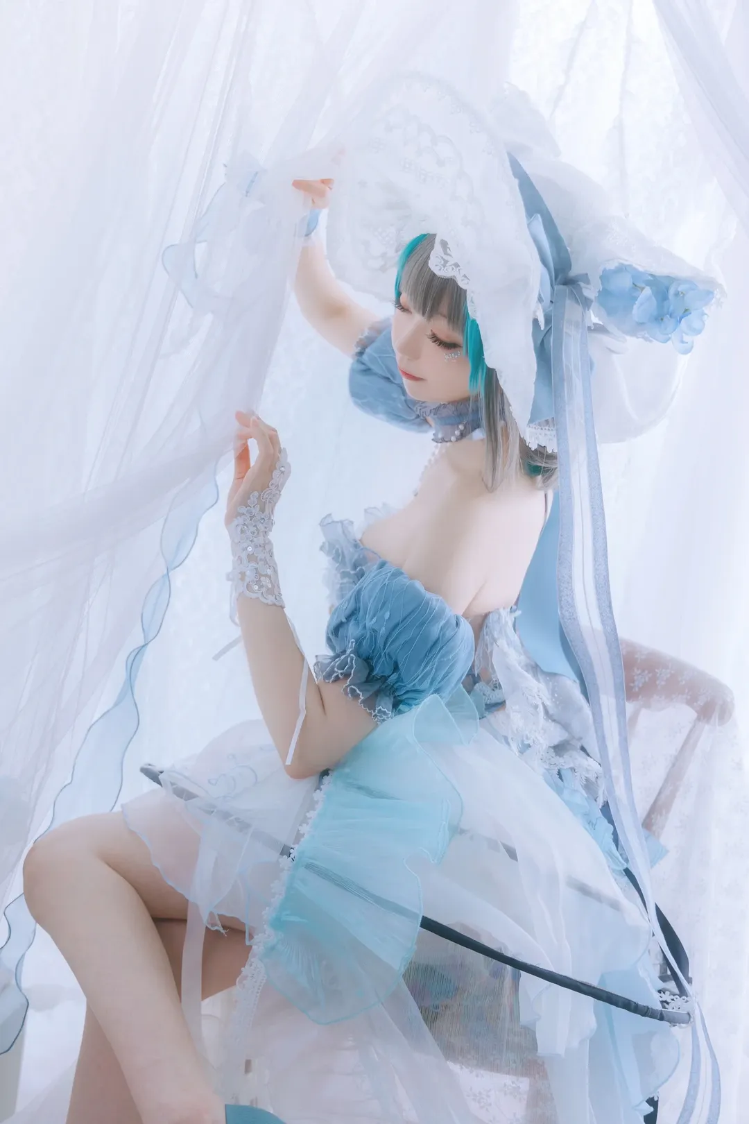 cosplay, 二次元摄影, 柴郡cos, 碧蓝航线, 洋装造型 - 第7张