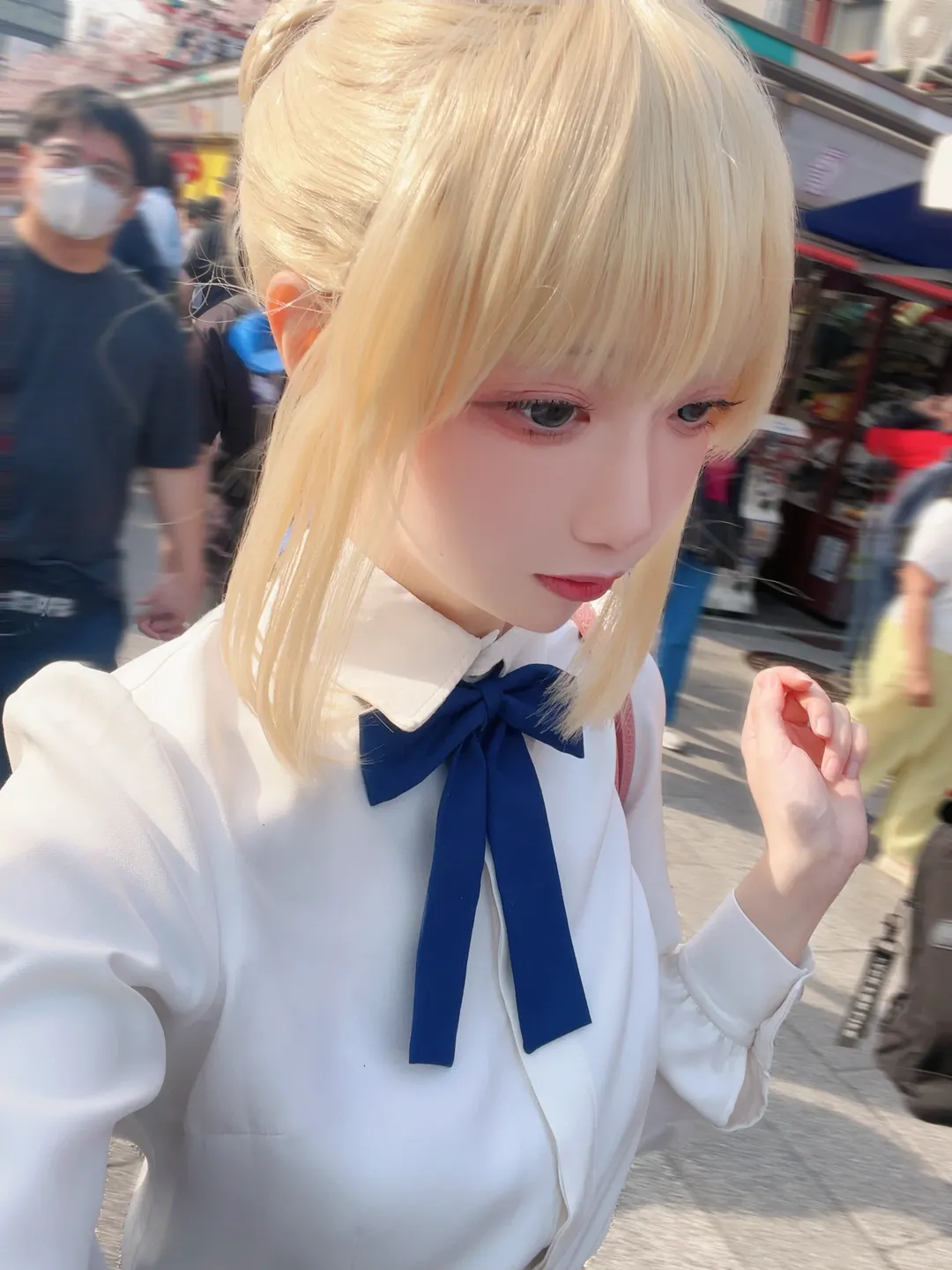角色扮演, 户外摄影, 阿尔托莉雅cos, Fate, 东京打卡 - 第2张