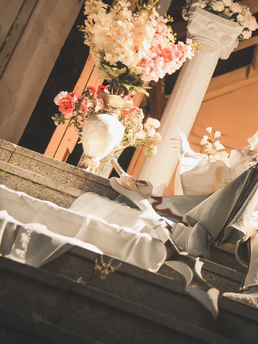 角色扮演, Fate/Grand Order, Cosplay摄影, 尼禄花嫁cos, 实景外拍 - 第3张