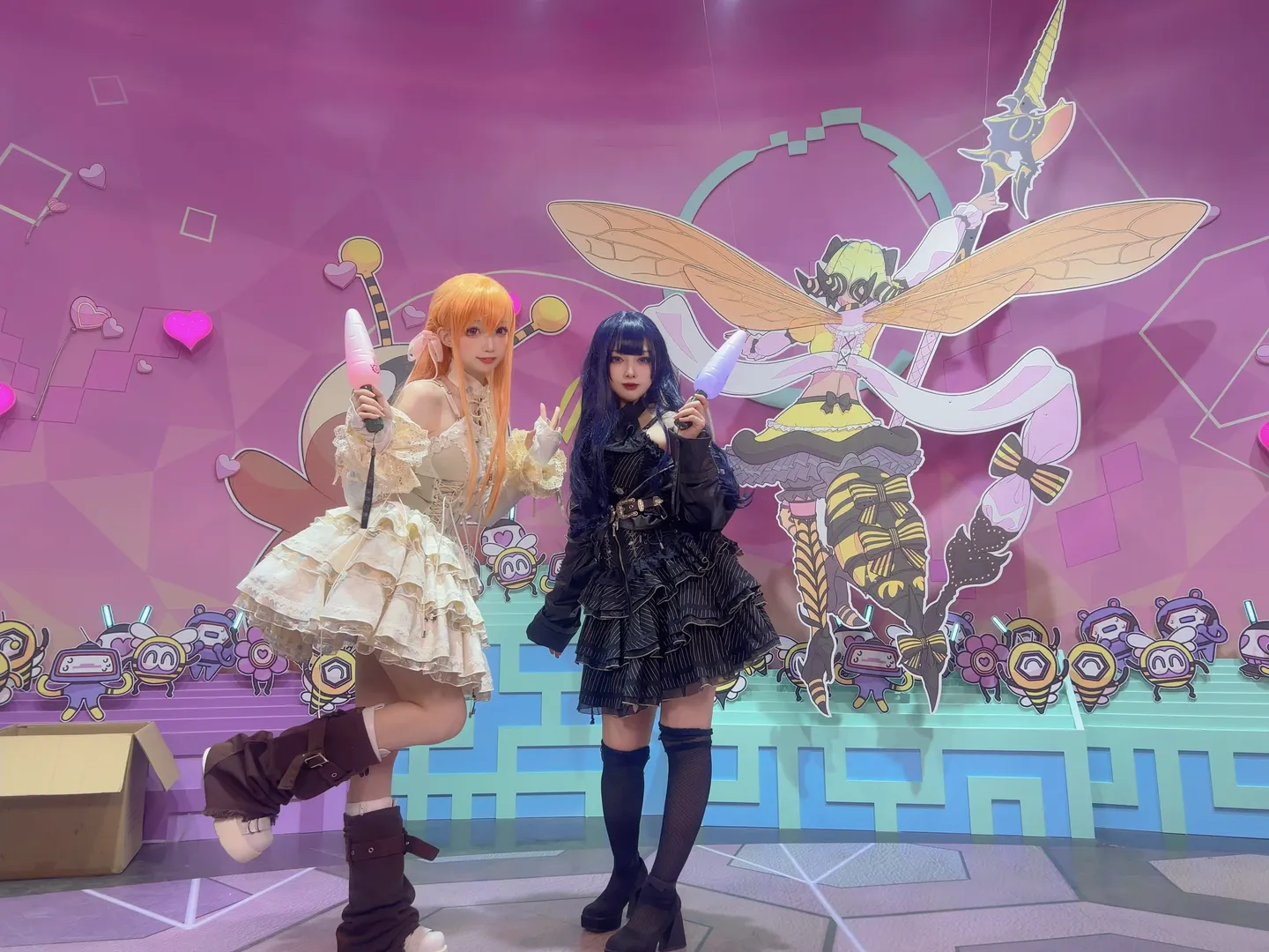 サブカルファッション, ファイナルファンタジーXIV, CP31アニメコンベンション, ガイアとリーンコスプレ, 自作個人設定