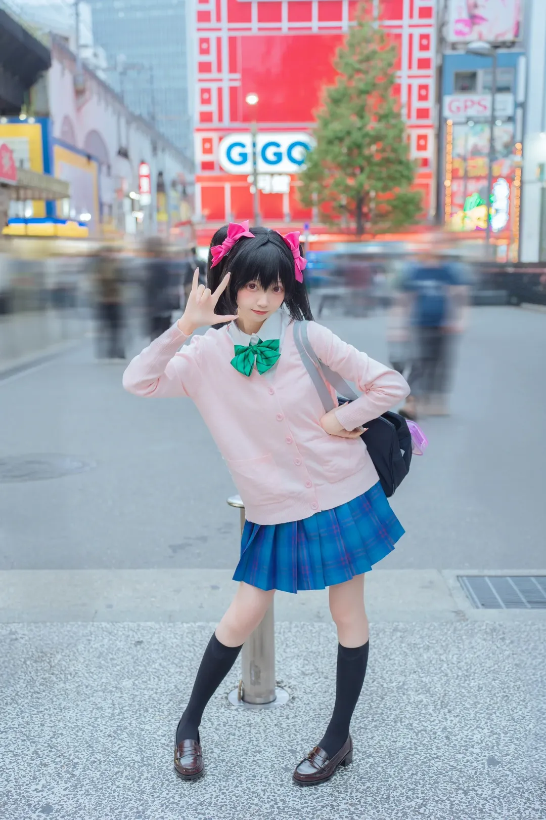 JK制服, Love Live!, 二次元穿搭, 矢泽妮可cos, 秋叶原外景 - 第13张