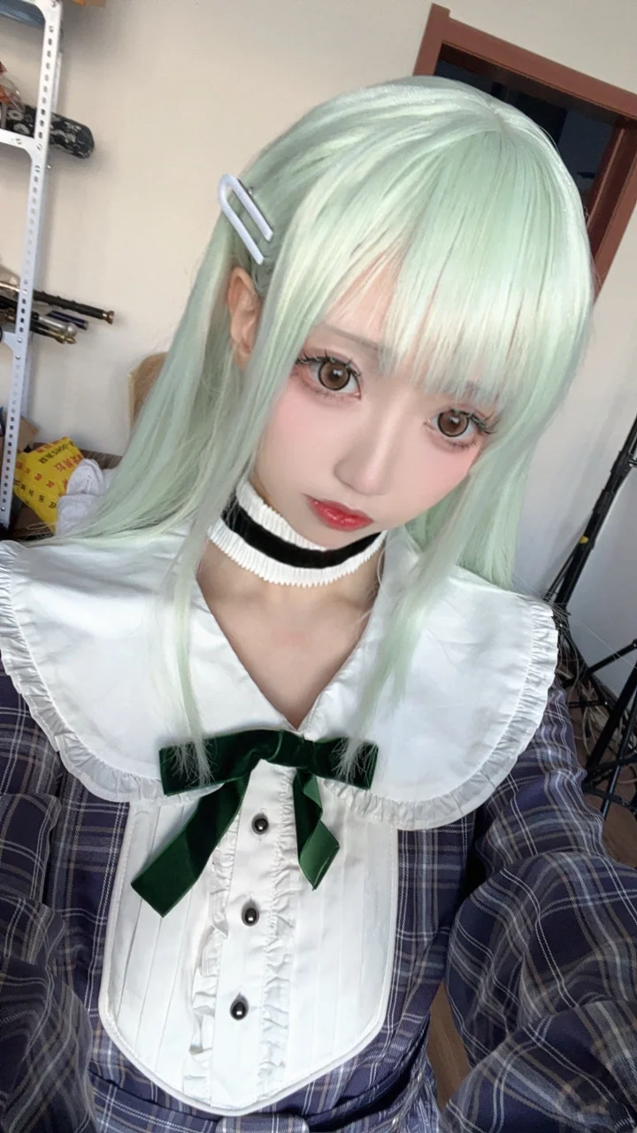 cosplay, 若叶睦cos, 颂乐人偶, 假发美瞳, 自拍分享 - 第3张